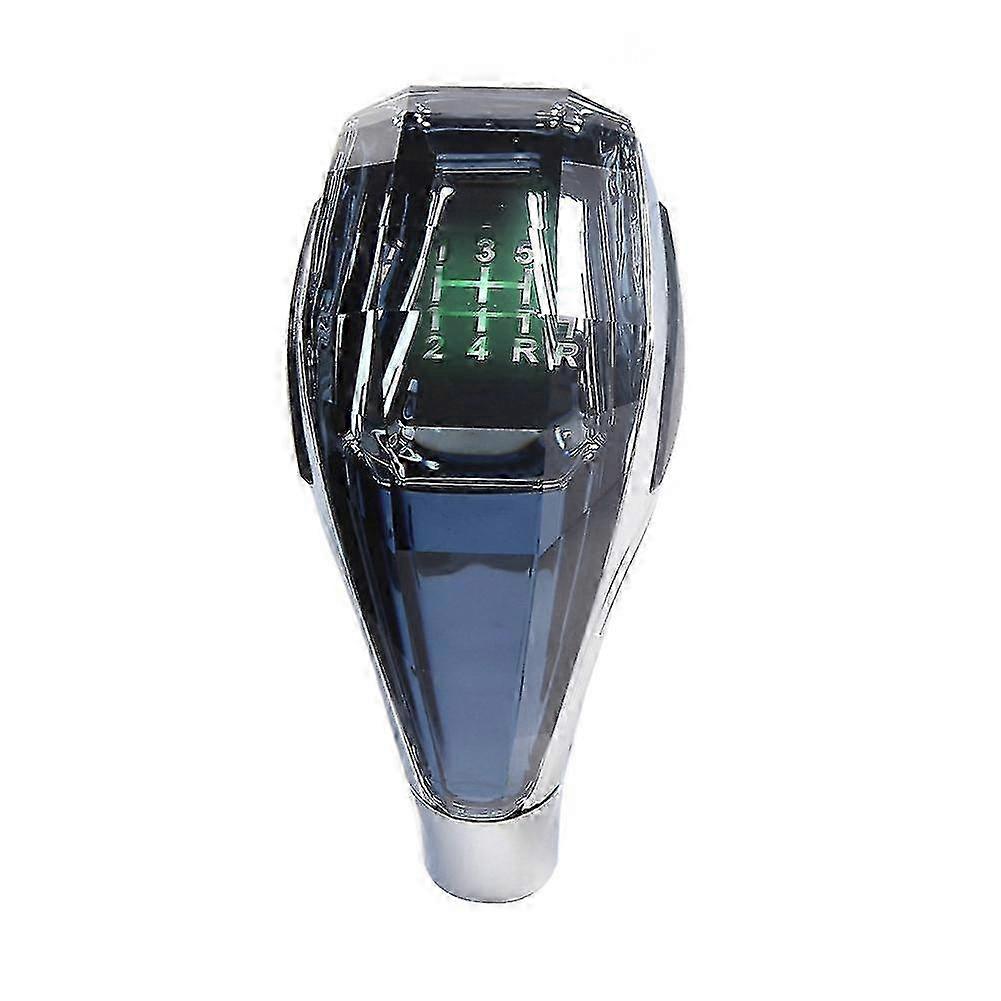Universal LED Crystal Manual Transmission Gear Shift Knob Lever Stick Head for Compatible Brands