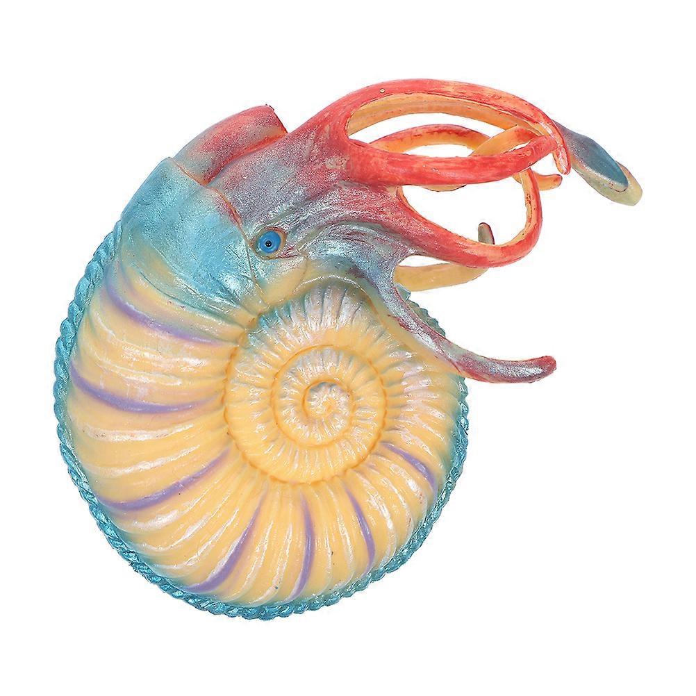 The **Nautilus Model Realistic Simulated Animal Figure** is a highly detailed and educational representation of the fascinating **nautilus**, a