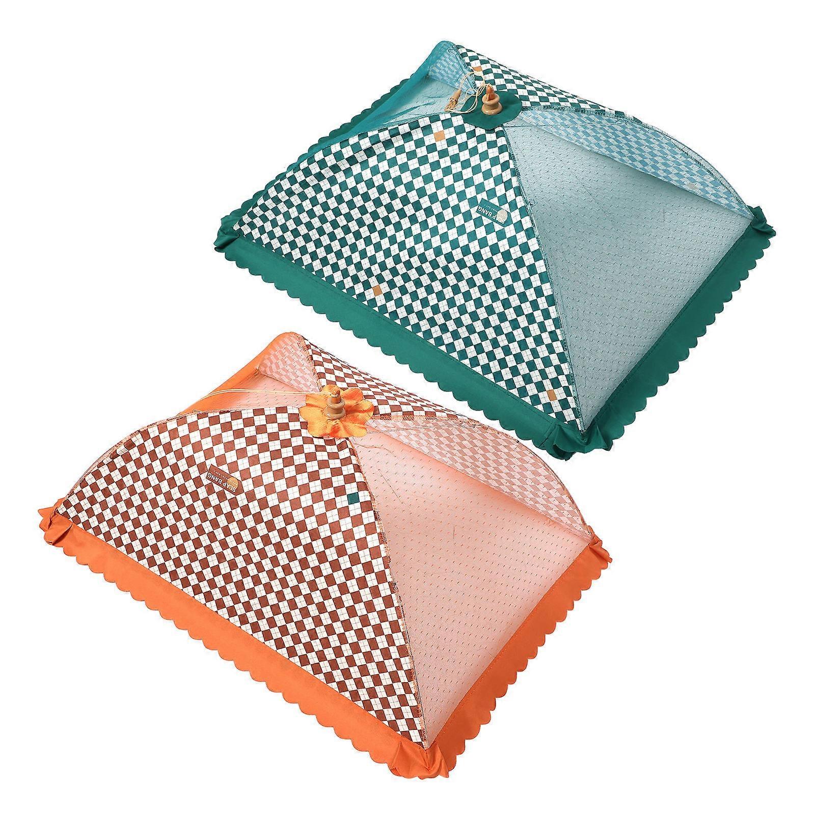 Foldable Mesh Food Covers Lightweight, Sturdy Design for Outdoor Parties, Camping, Picnics, and Table Use Dust Resistant Food Protection Nets
