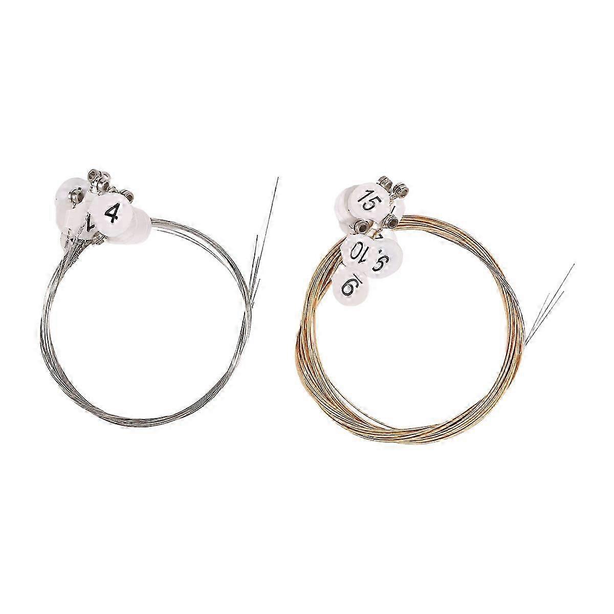 16Pcs/Set Lyre Harp Strings Set for 16-String Lyre Harp Neccessaries Strings Aeccessaries Edition 0709