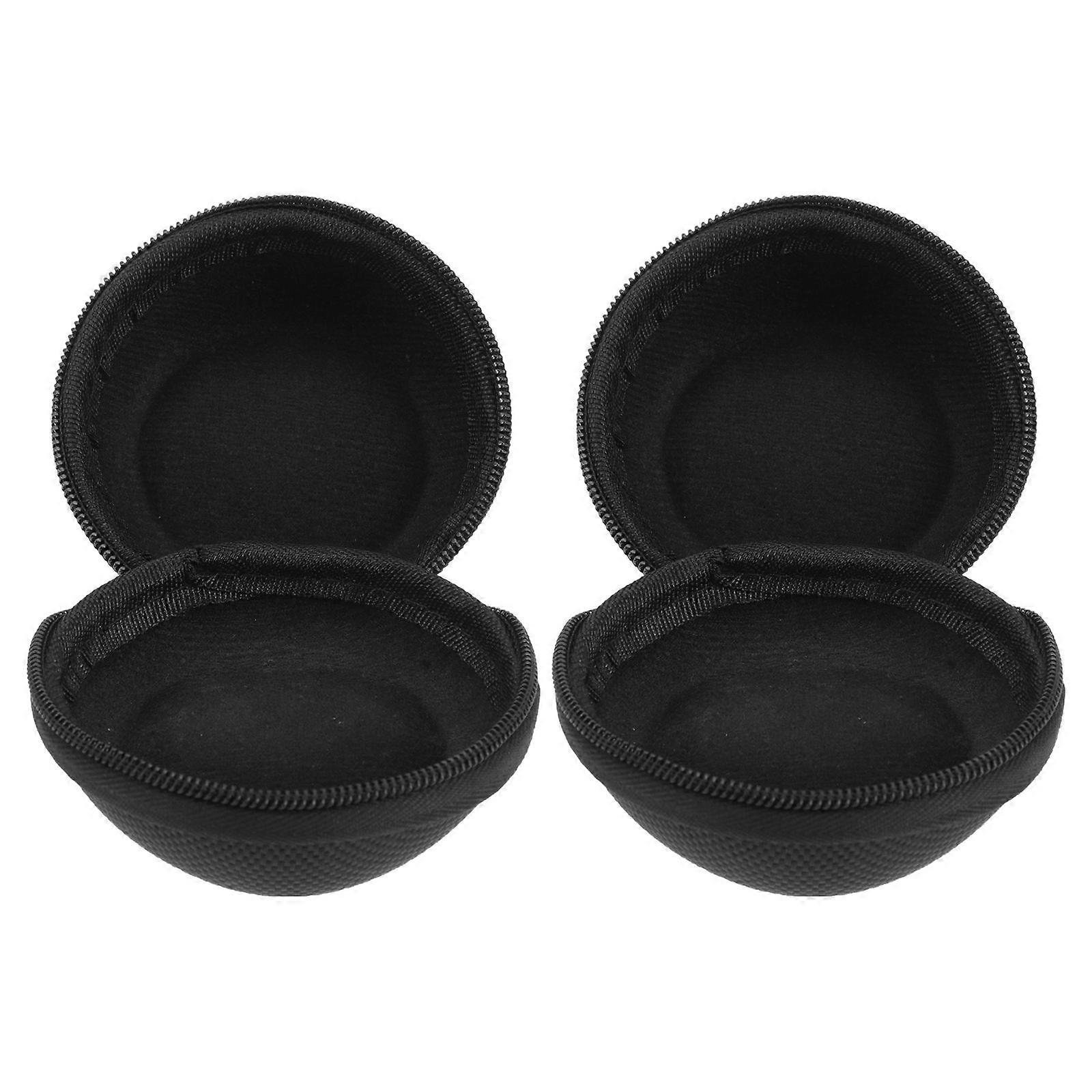 Here's a refined and professional product description based on the title you provided:
**2pcs Portable Round Watch Storage Case – Compact,