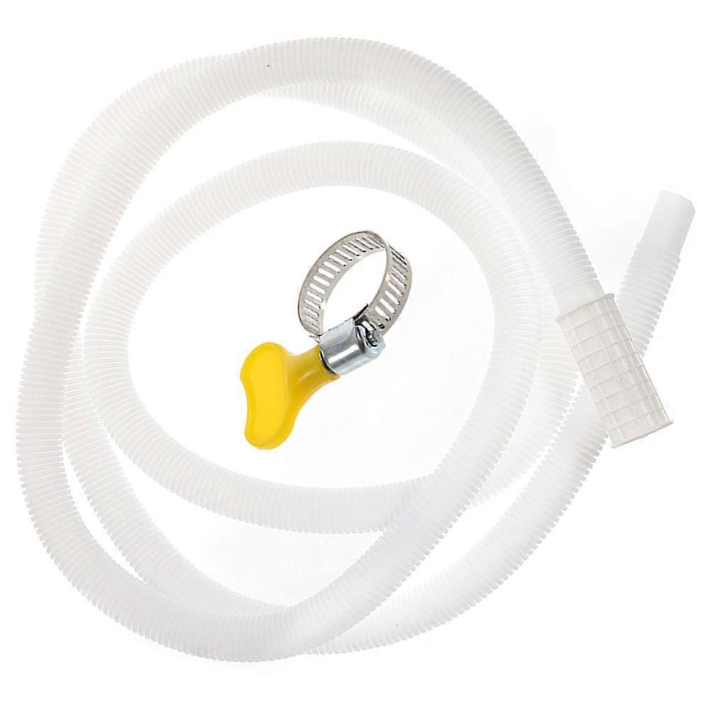 Drain Hose Replacement for Semi Automatic Washers, Long Corrugated Tubing with Socket Fit