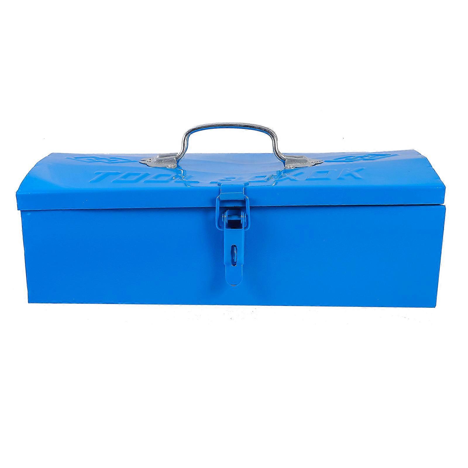 Durable Iron Tool Storage Box for Mechanics Heavy Duty Toolbox Organizer for Screwdrivers, Wrenches, and Drills Workshop Tool Case