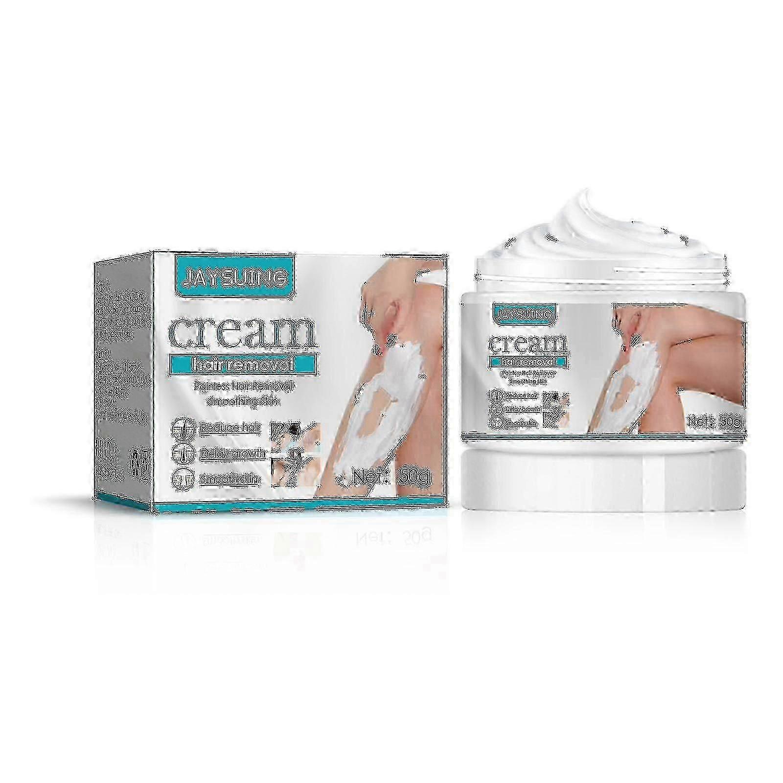Jaysuing Crème d’épilation Corps entier Aisselles, mains et pieds Épilation rapide
