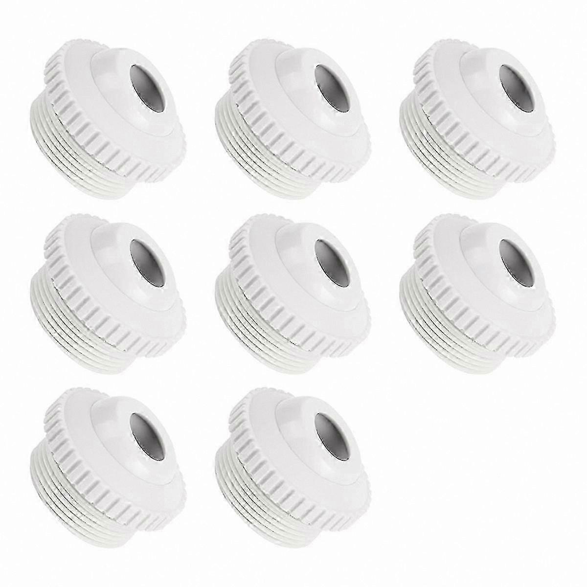 Adjustable Pool Jet Nozzle with 3/4 Inch Rotating Eyeball, Directional Flow Hydrostream Return Fitting for Swimming Pools