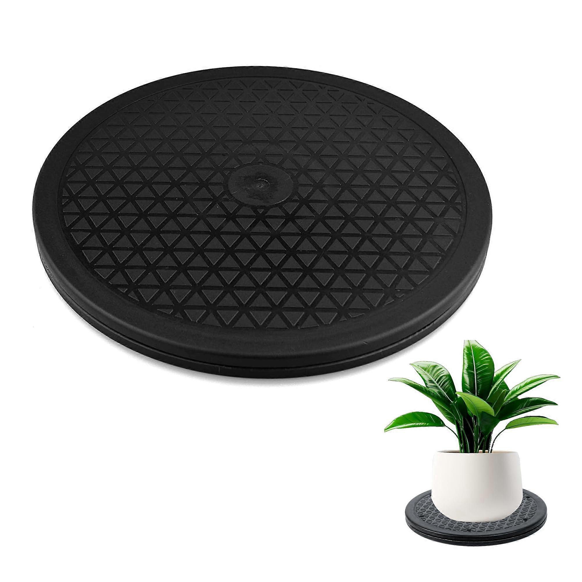 360 Degree Rotating Turntable, Diamond Pattern Surface for TV, Monitor, Kitchen