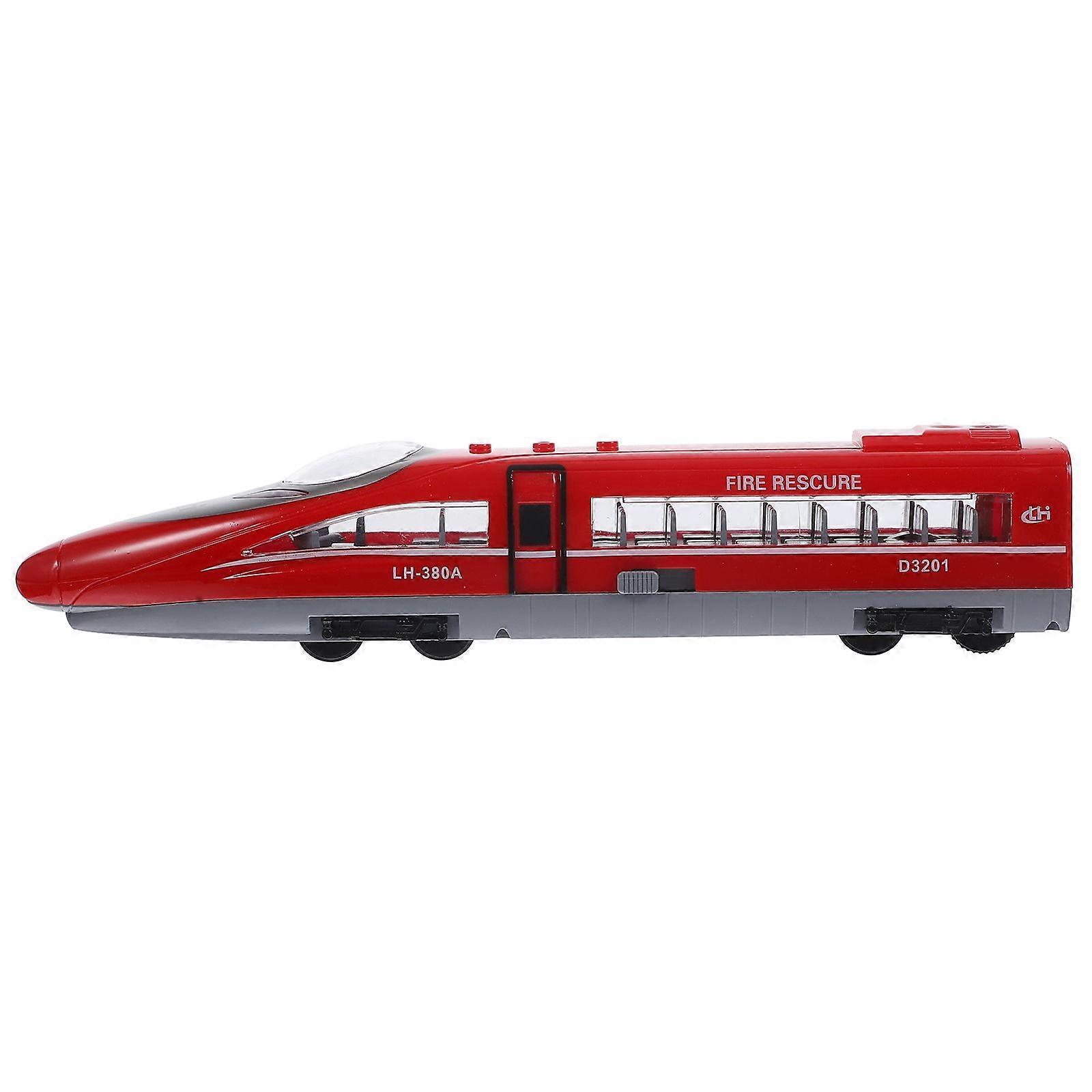 1pc High-Speed Railway Model Toy Pull Back Toy Early Education Toy fro Kids