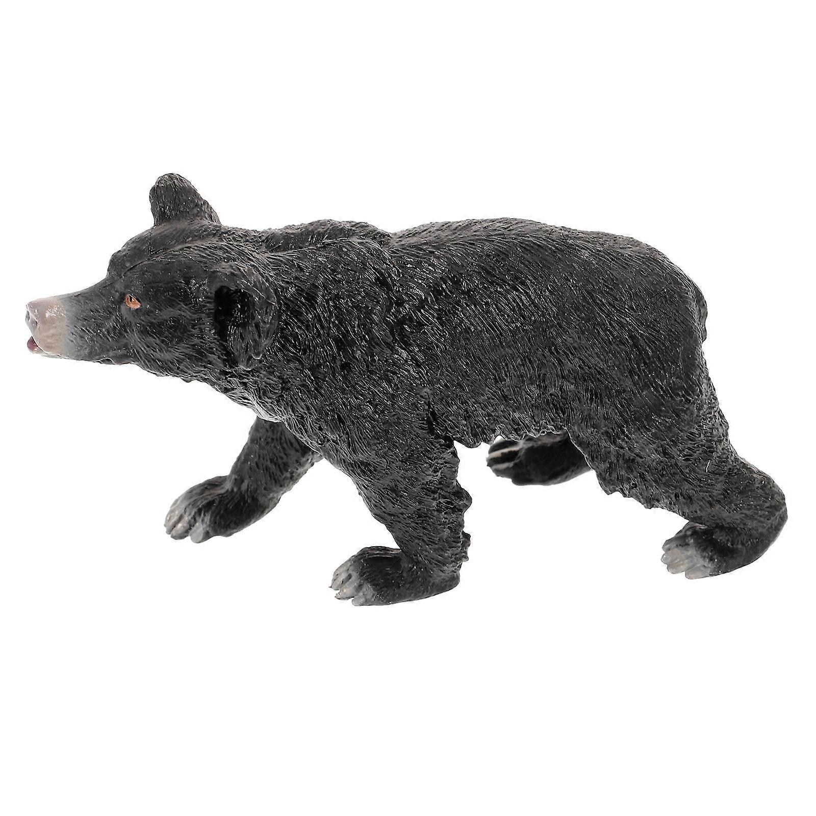 نموذج حيواني زخرفي صغير نموذج دب ديكور المنزل مكتب حديقة غرفة نوم الزملاء 1 مجموعة