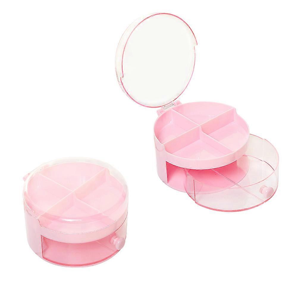 Small Earring Case Cartoon Shape Storage Cosplay Prop Decorative Accessory Pink 1Set