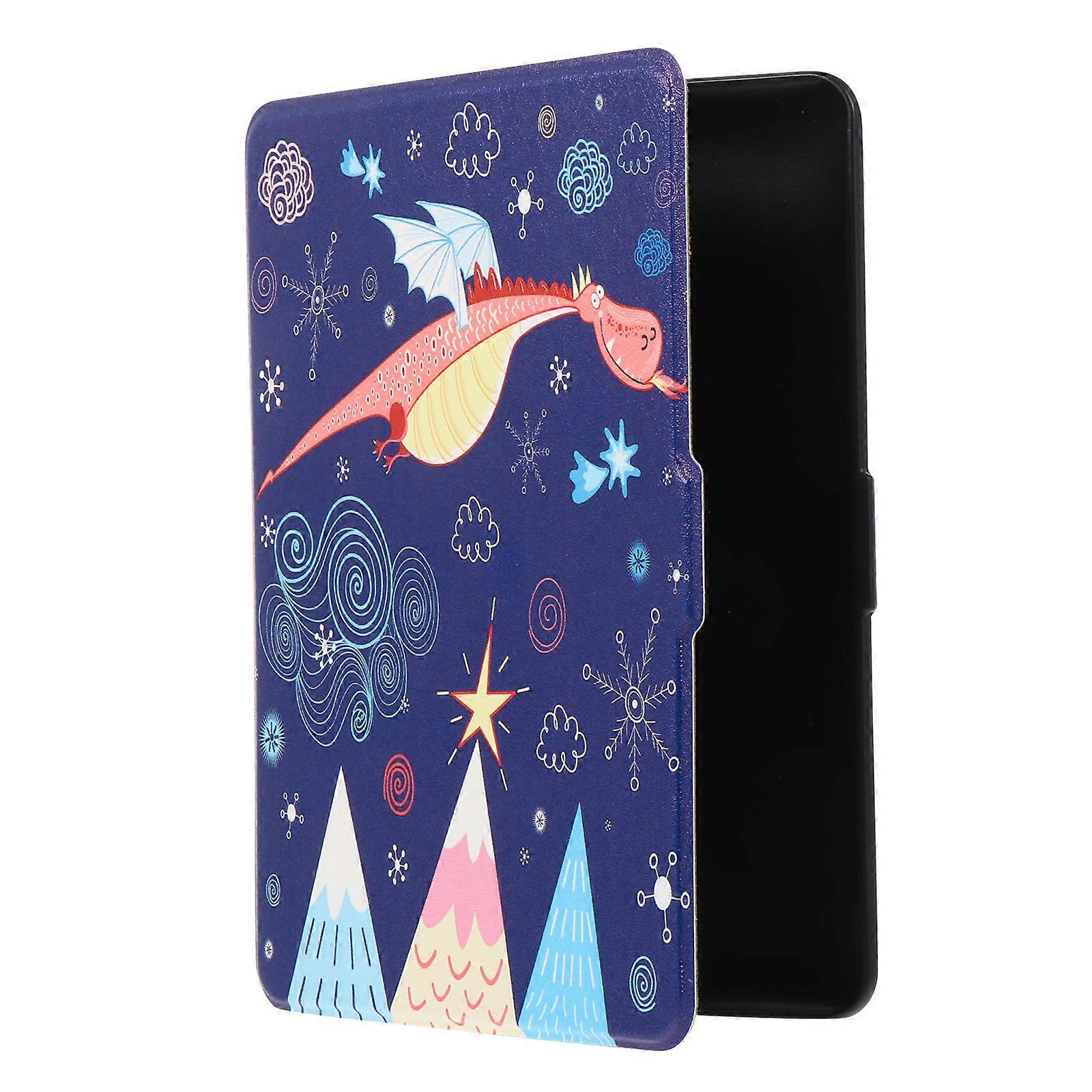 E-Book Case For Paperwhite1 2 3 958 899 Travel PU Leather E-Reader Cover Breathable 17 2x12 2cm 1Pcs