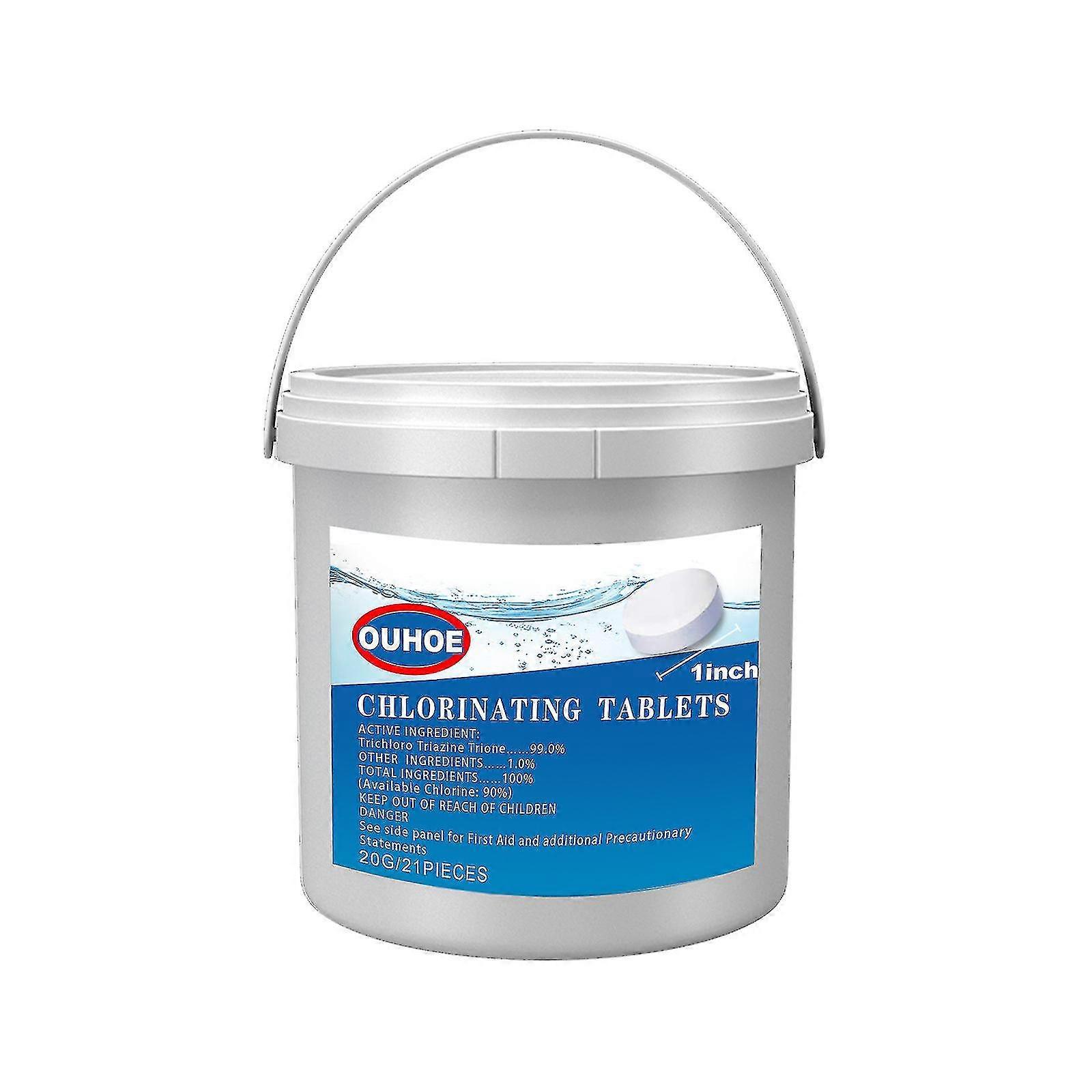 1 Inch Stabilized Chlorine Tablets Pro-Grade Pool Sanitizer 2025