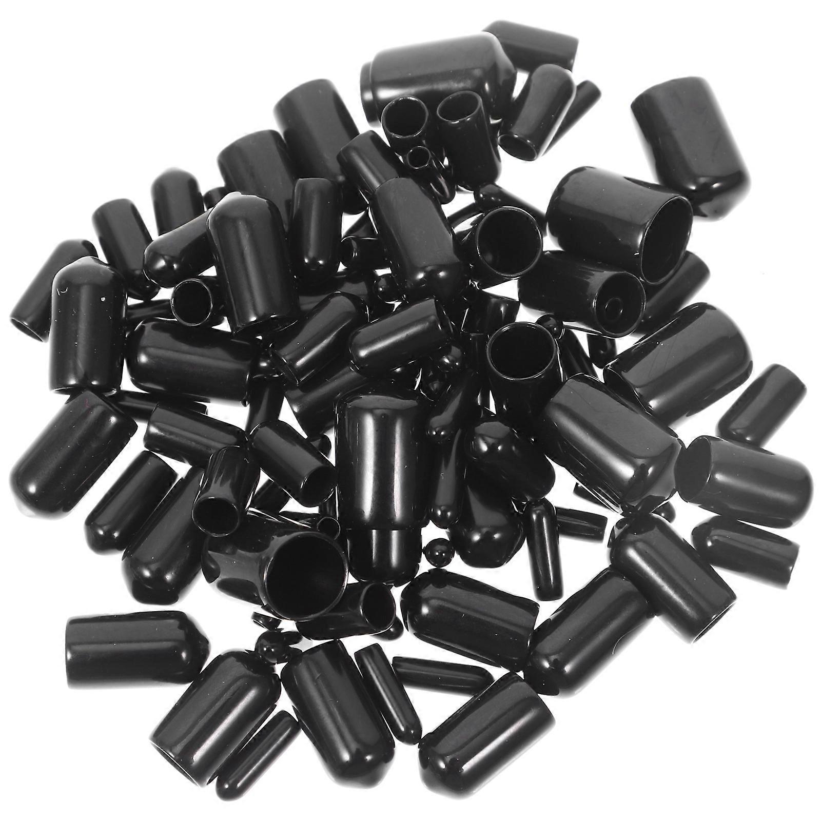 Thread Protector Caps Protective Round Bolt Caps for Screws and Nuts 20X12mm 400Pcs