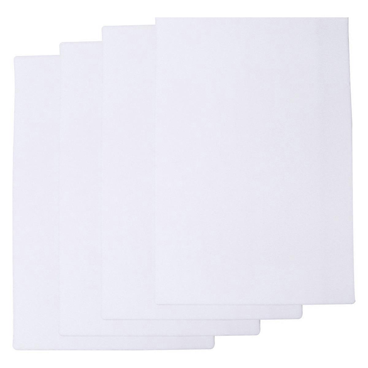 Reusable Dry Erase for Writing 4 Pcs White TPE Stickers
