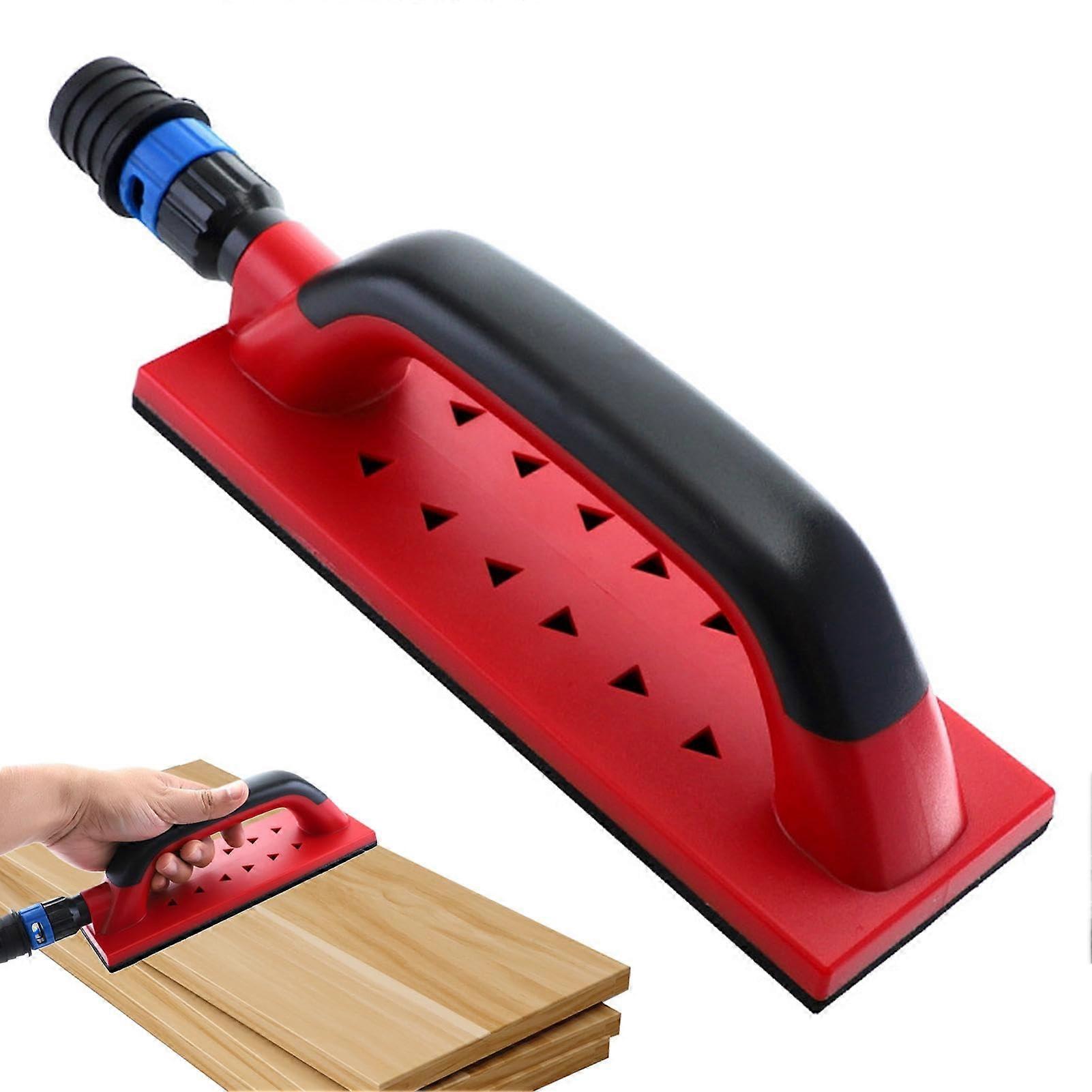 Multifunctional Detail Sander Tool with Dust Extraction, Portable Hand Grinder for Polishing and Sanding Block