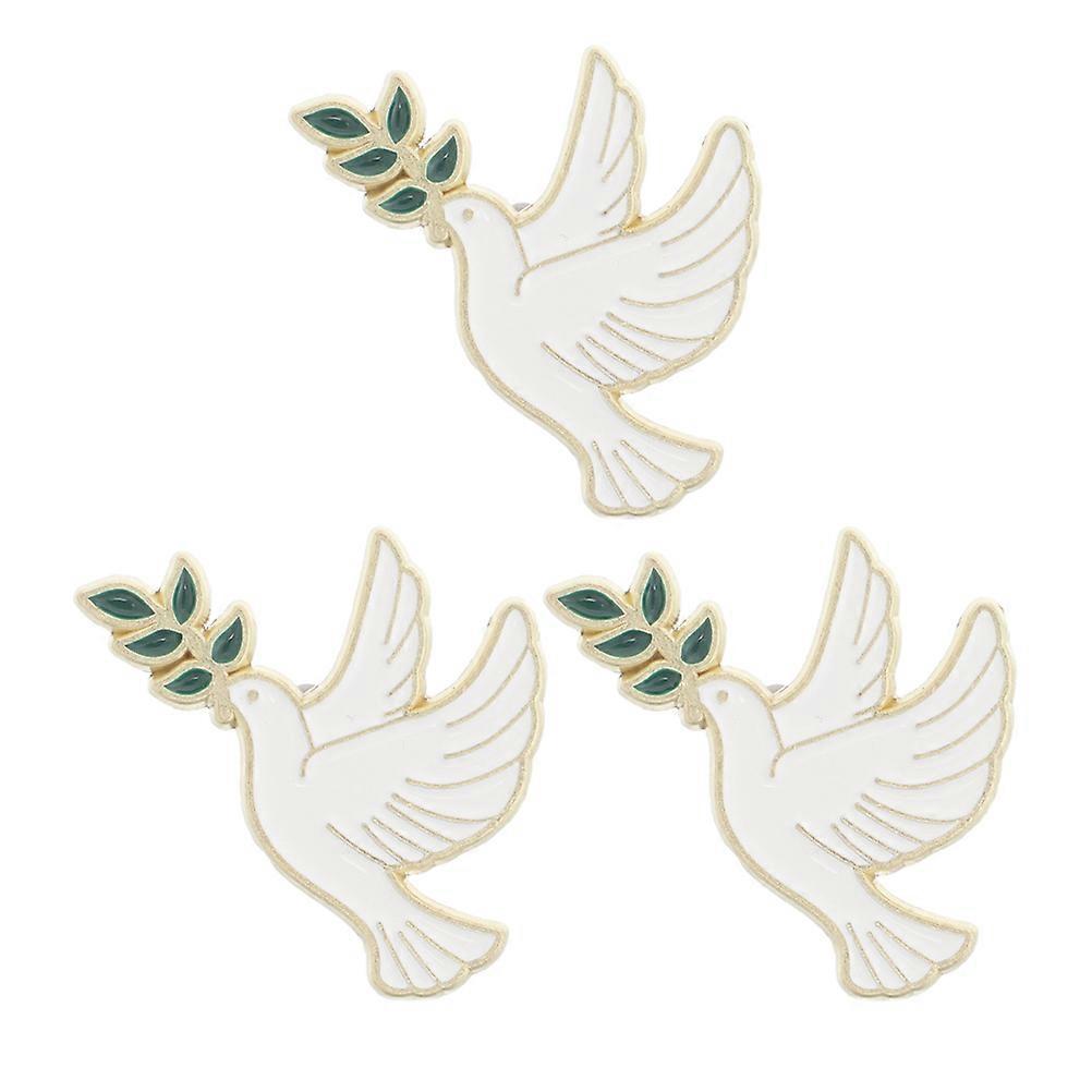 3pcs Elegant Animal Badges for Clothing Accessories – Lightweight & Versatile Styling for Birthdays, Festivals – Bird Figurines to Enhance Outfits