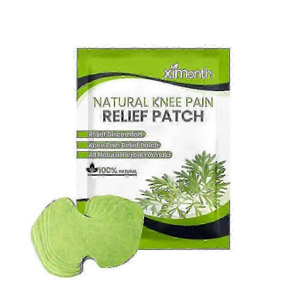 Barsinfi Knee Pain Relief Patches, Knee Heat Patches,knee Cervical Plaster Warming Herbal Plaster Wormwood Heat Patches Relief Of Back, Neck, Shoulder