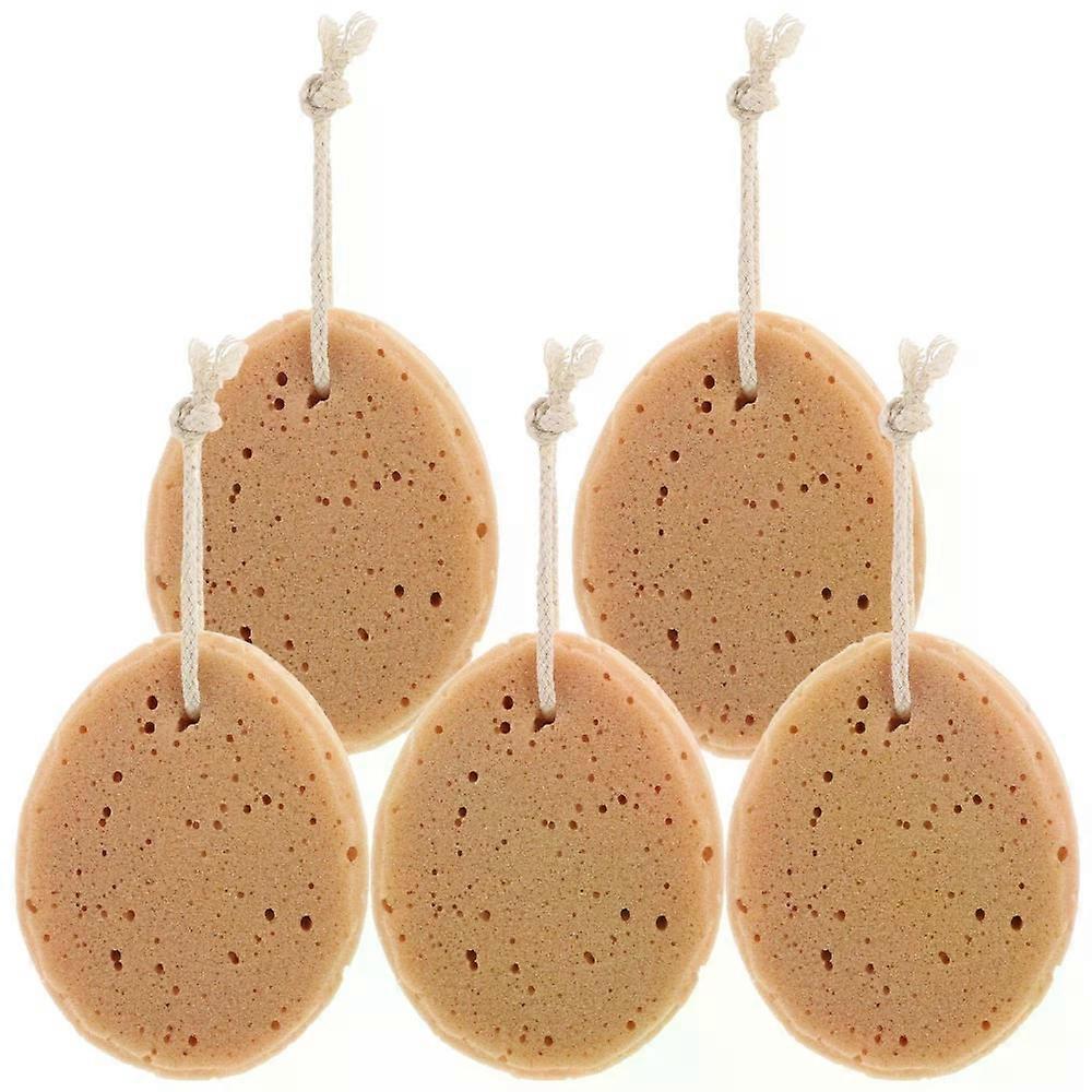 Honeycomb Sponge, 5 Pcs Soft Bath Sponge for Gentle Exfoliating & Daily Bathing