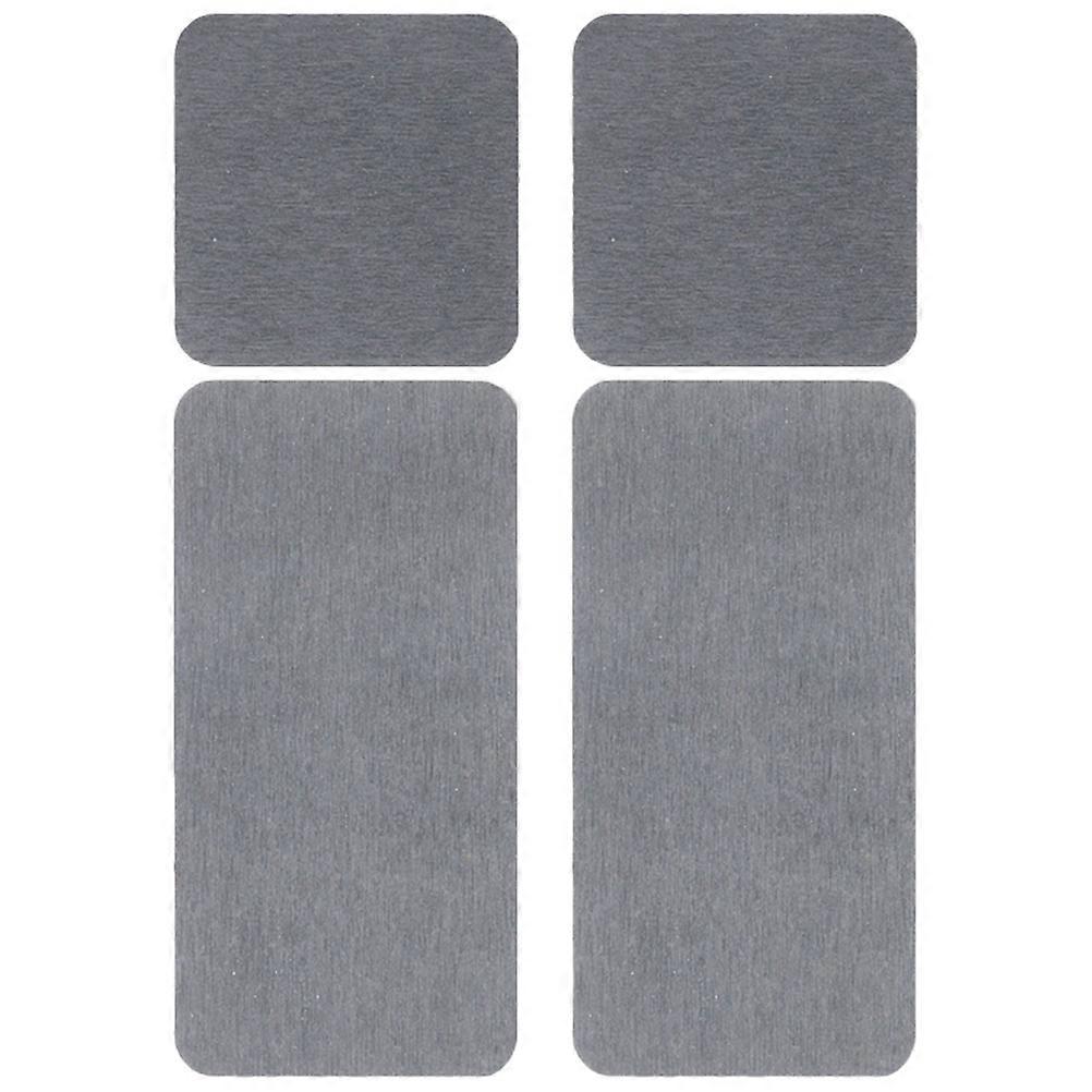 Diatomite Coaster with Water Absorbent Function for Home Use Dark Grey Keeps Desk Clean and Dry 4 Pieces