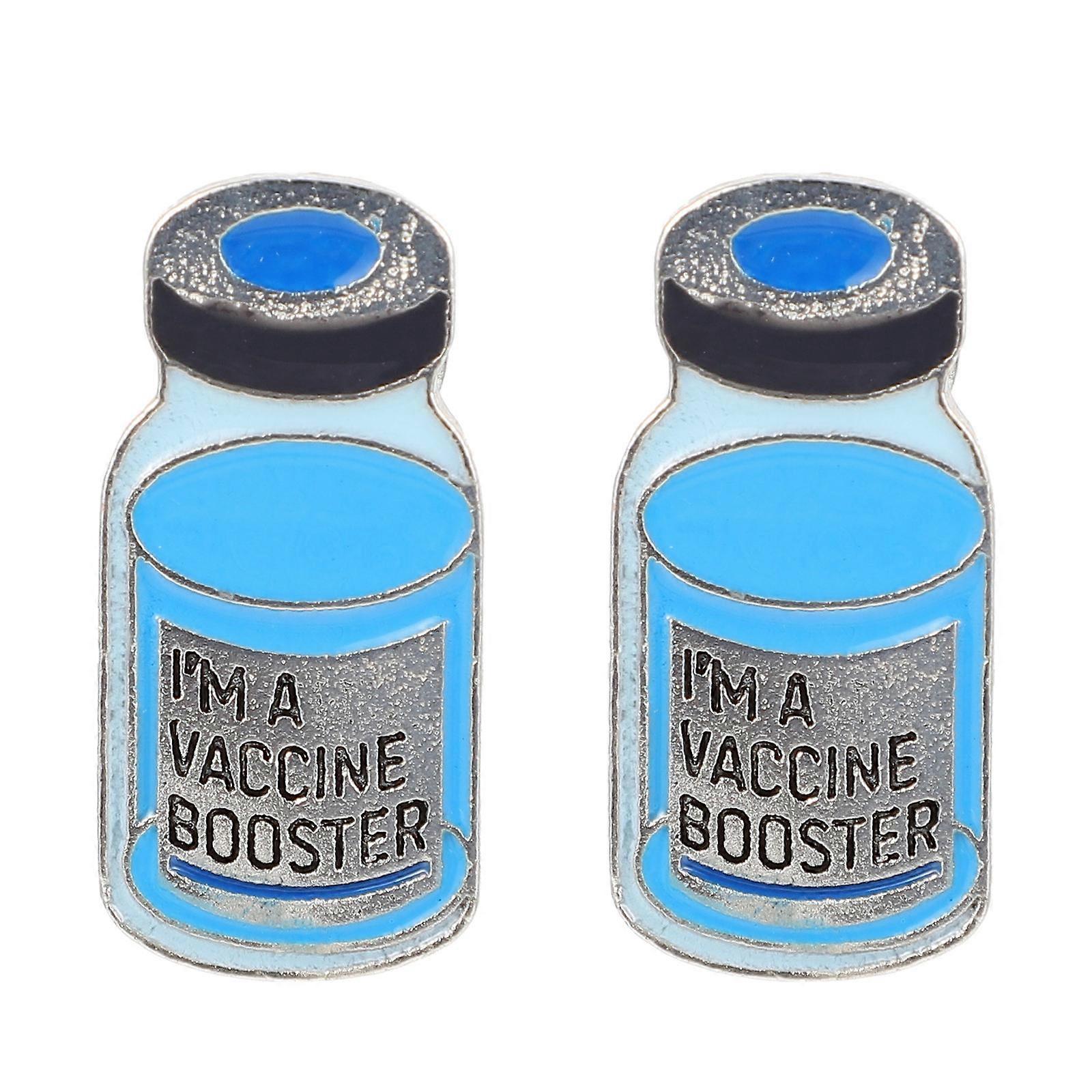 2PCS Brooch Badge Premium Brooch Badge Durable Brooch Badge
