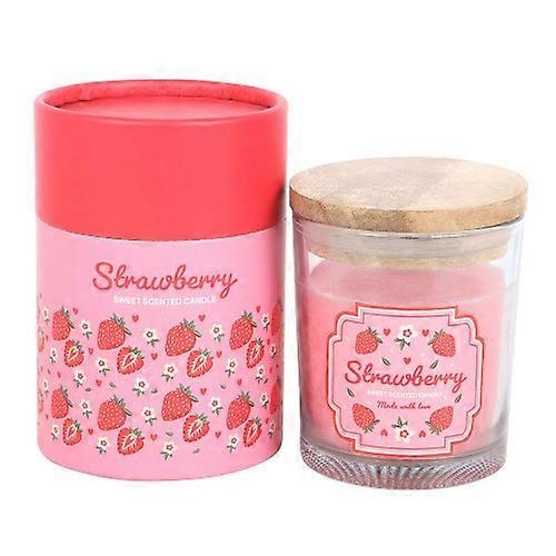 Something Different Strawberry Scented Candle