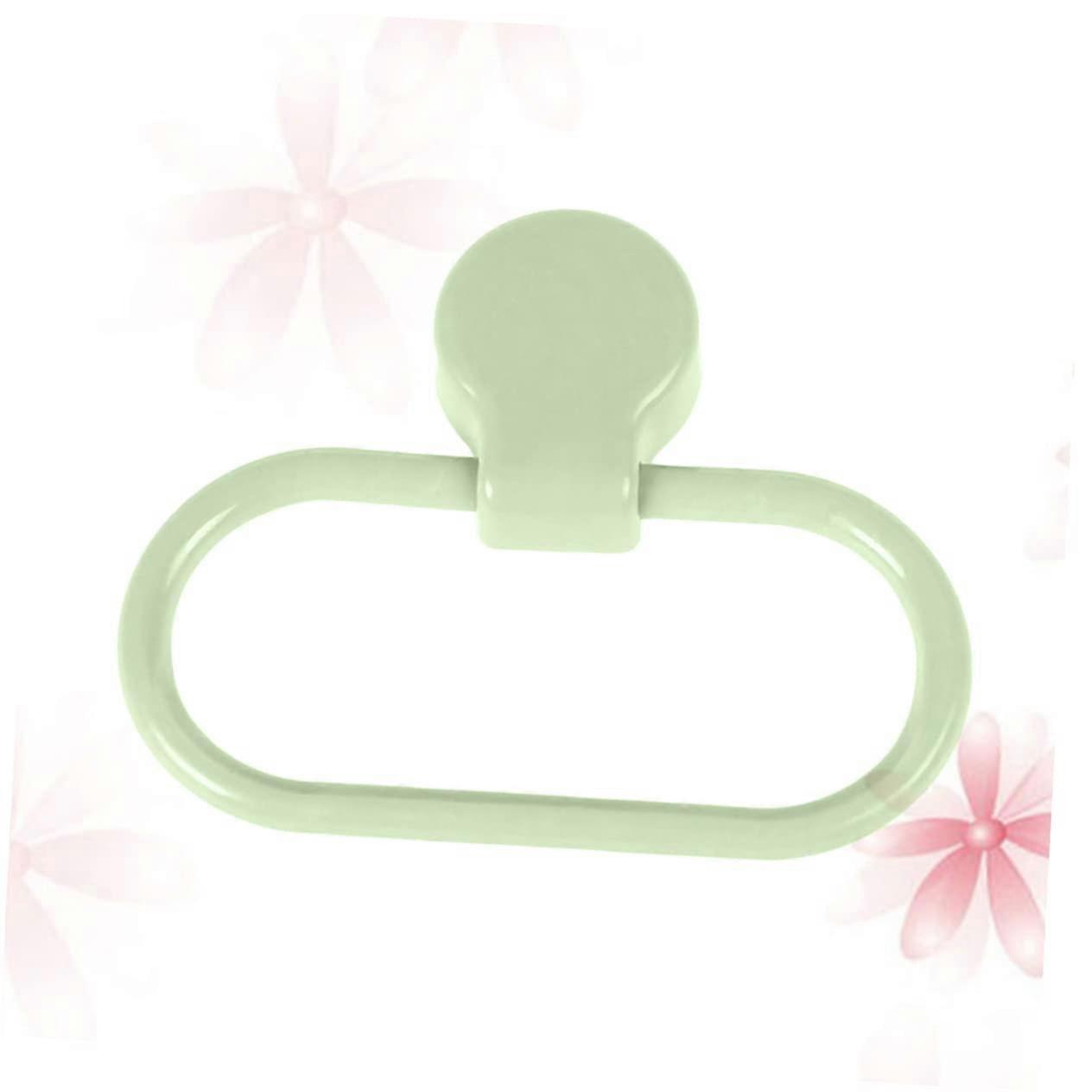 SelfAdhesive Towel Rail for Bathroom  Stainless Steel  Round  Spacesaving