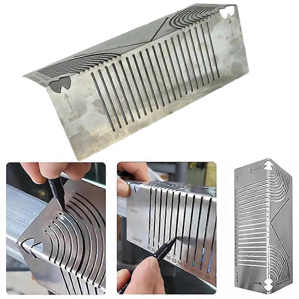 Angle and arc marking tool, multifunctional square tube bending tool, S Range: 2065mm
