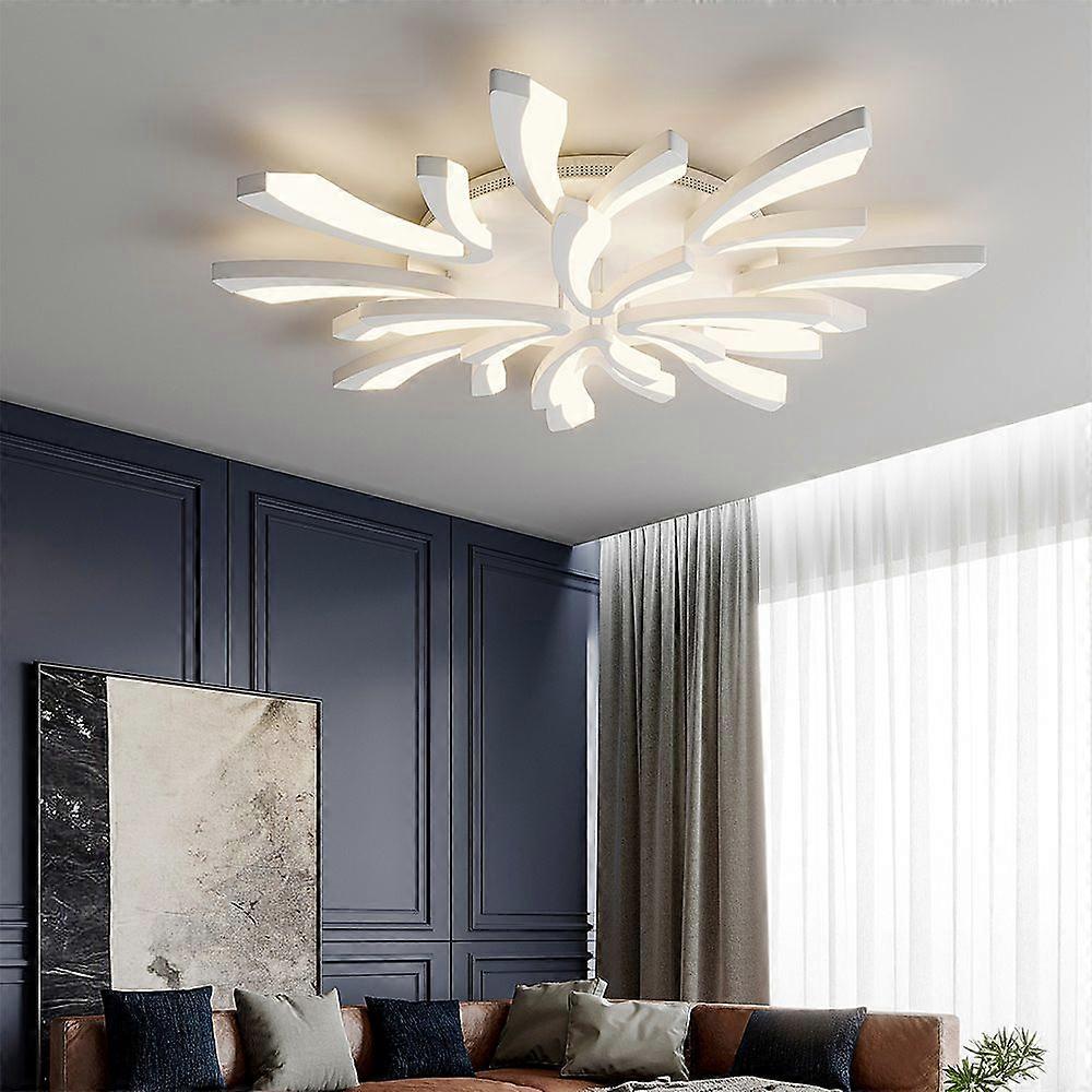 Unique V-Shaped LED Semi Flush Ceiling Light