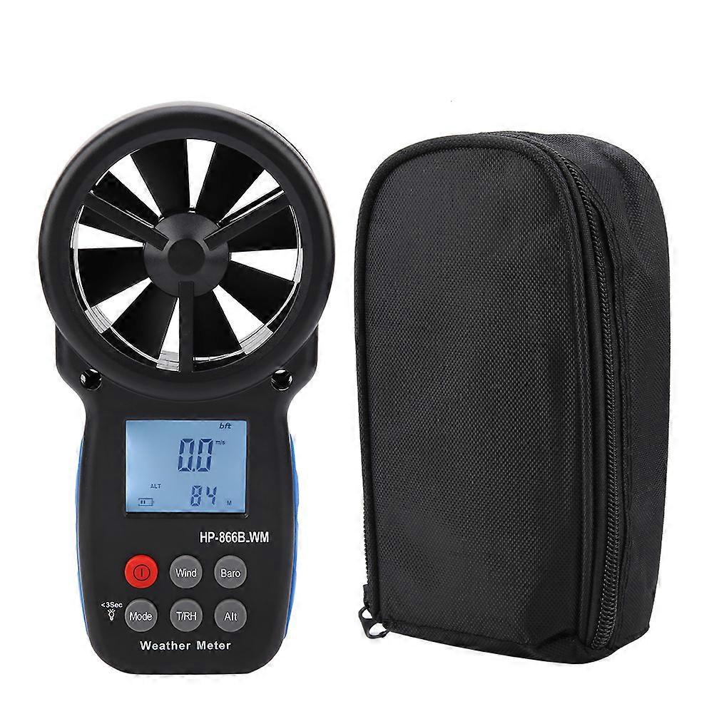 866B-WM Handheld Digital Wind Speed Meter Air Volume Measuring Anemometer