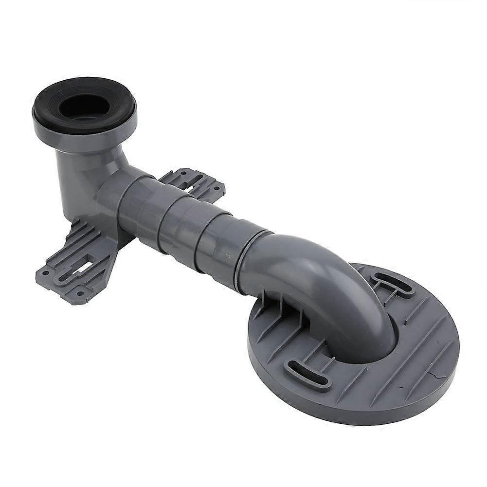 Toilet Connector Adapter Rubber Seal for Smart Toilet, Grey Split Design, Durable Rubber, Easy Installation