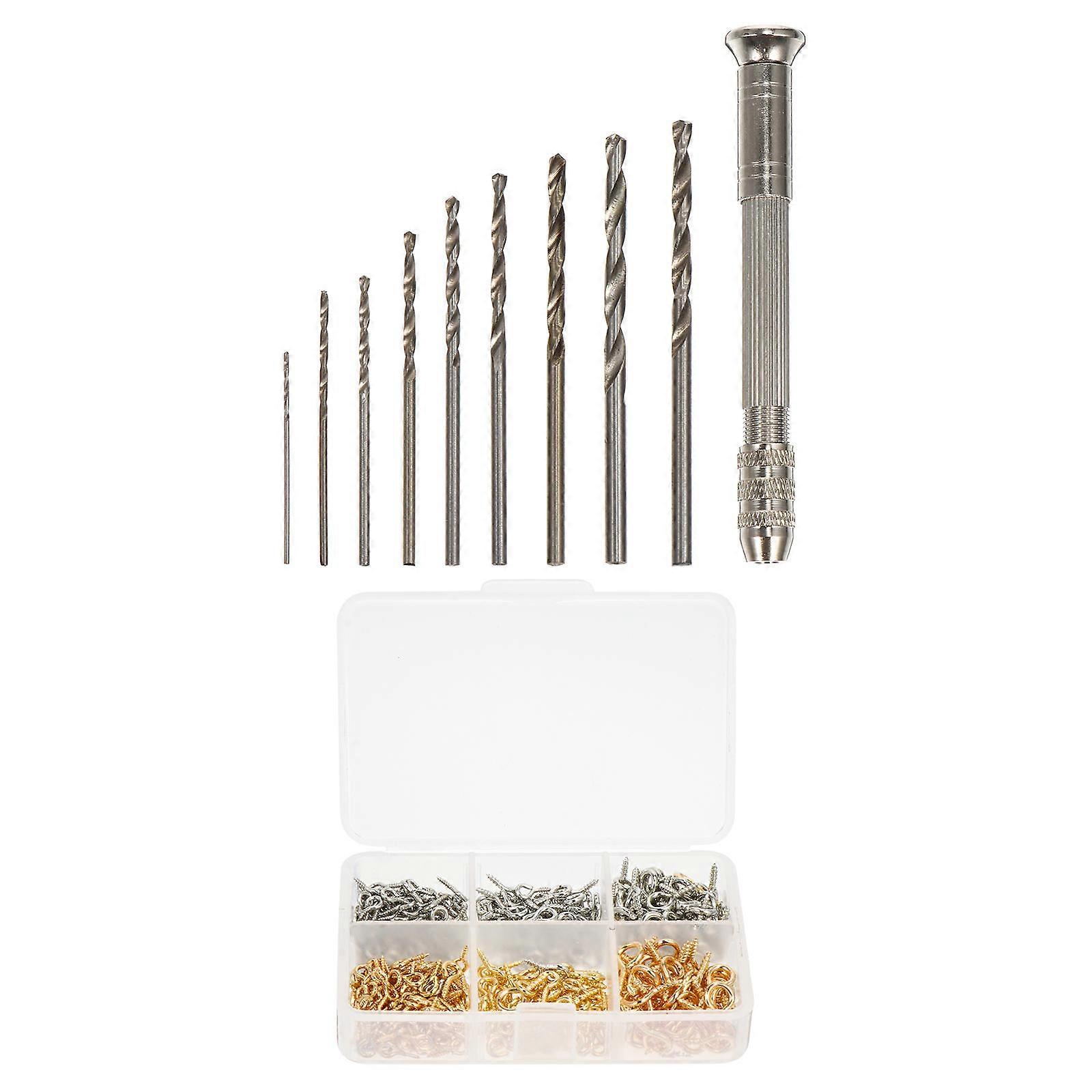 1 Set Assorted Color Stainless Steel Screw Eye Pin for DIY Projects with Easy Installation