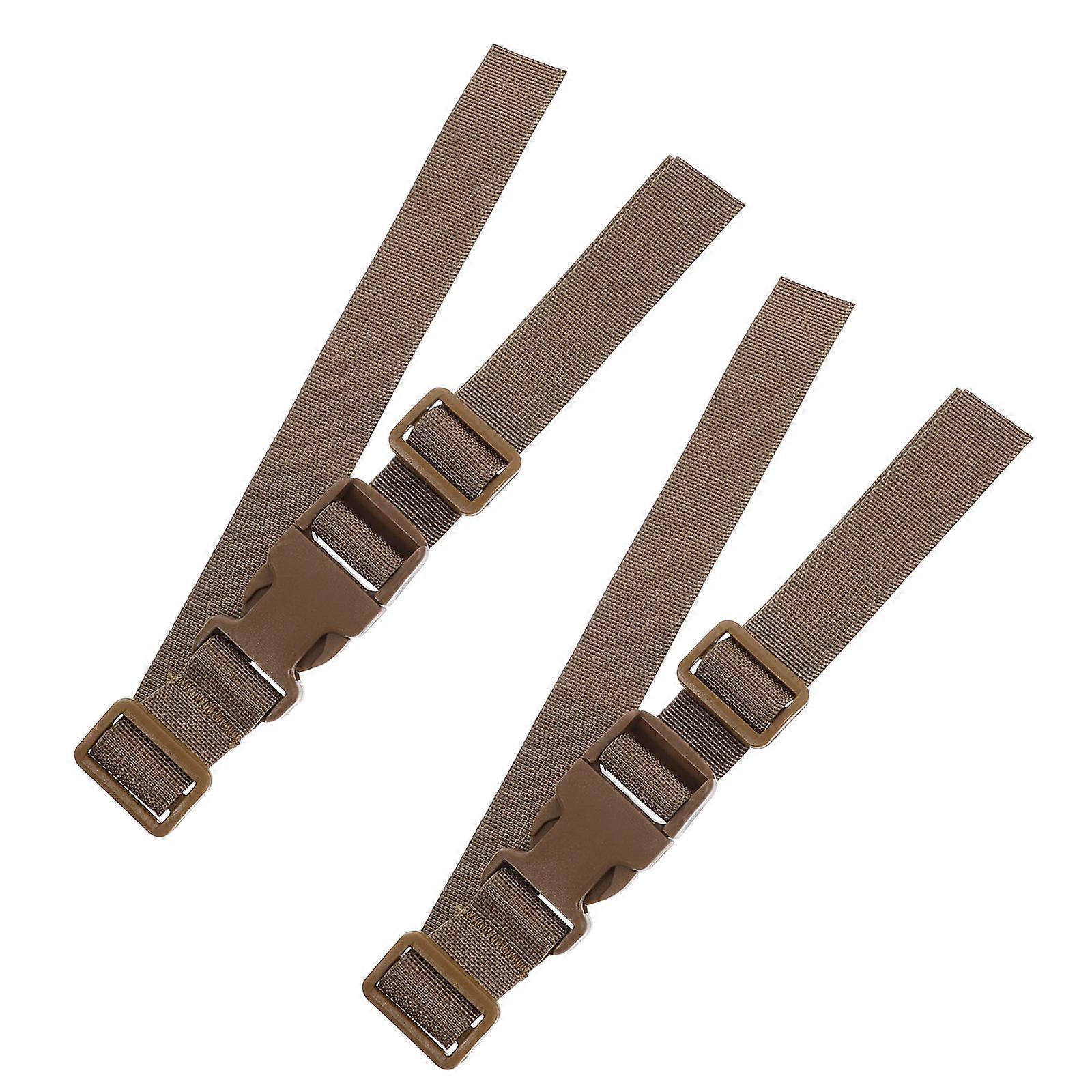 Backpack Accessories 2Pack Hiking Backpack Strap Keeper Versatile Design For Adults Retractable Adjustable Buckle