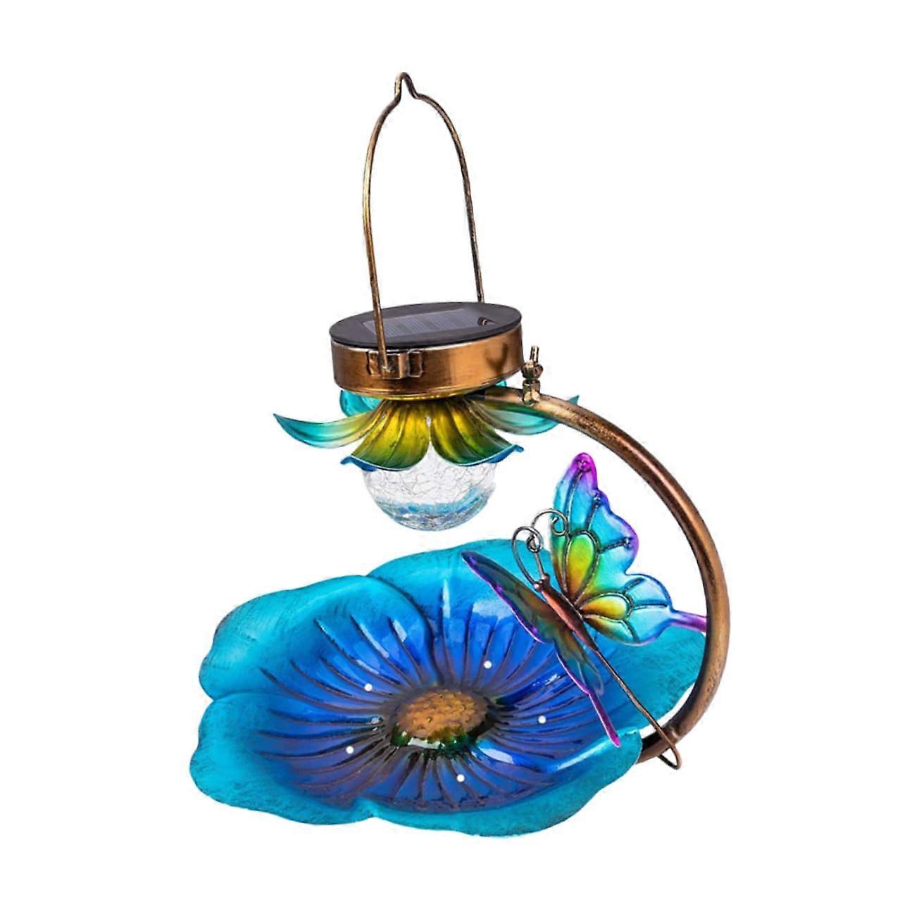 Solar Bird Feeder Lantern Decorative Hanging For Wild Birds Solar Powered Durable And Easy To Clean Garden And Patio