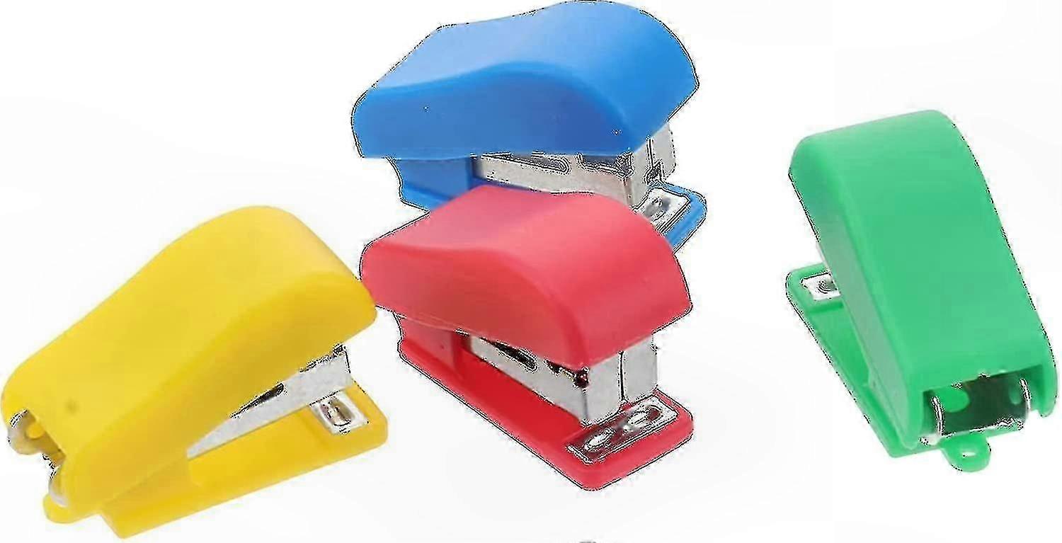 Cartoon Mini Hand Press Stapler for School Awards, Kids, Students
