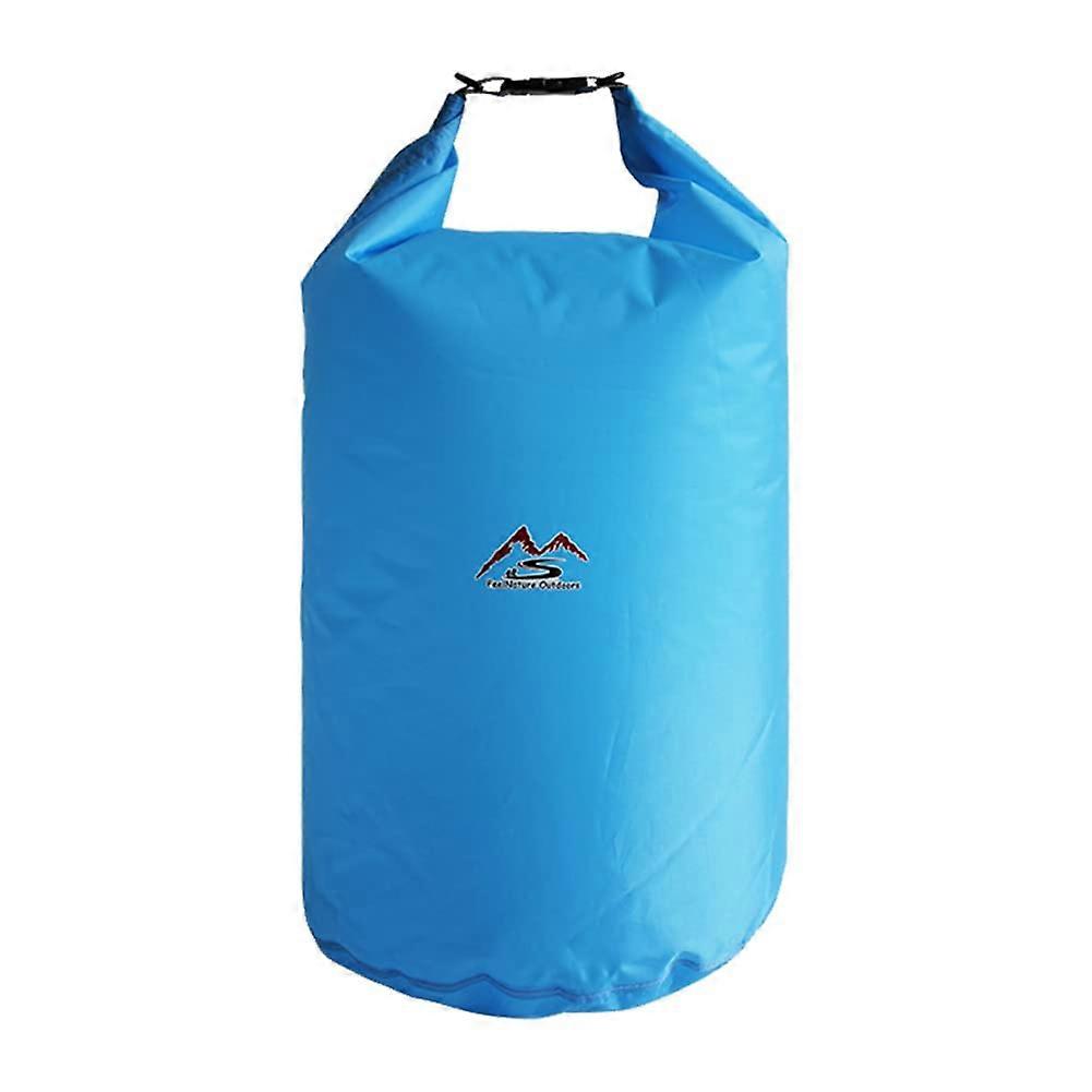 Cymmer Swimming Bucket Dry Bag Lightweight Rafting Boat Bag Inflatable Removable Portable Easy Installation for Outdoor Camping Blue 20L