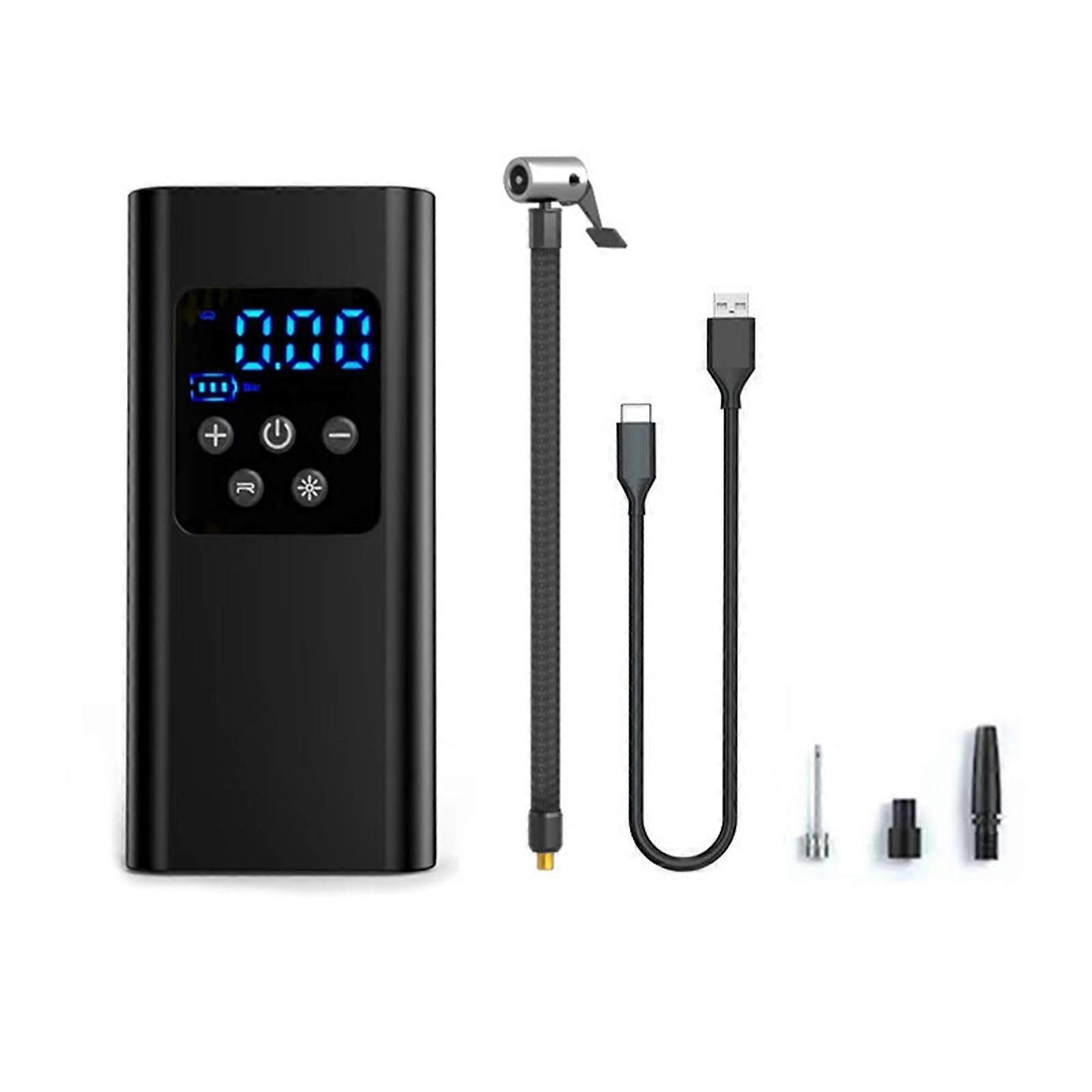 Electrical Intelligent Tire Inflator Air Compressor For Motorbike Tyre Inflatable Pumps With Digital Display Car Tire Inflator Compressor