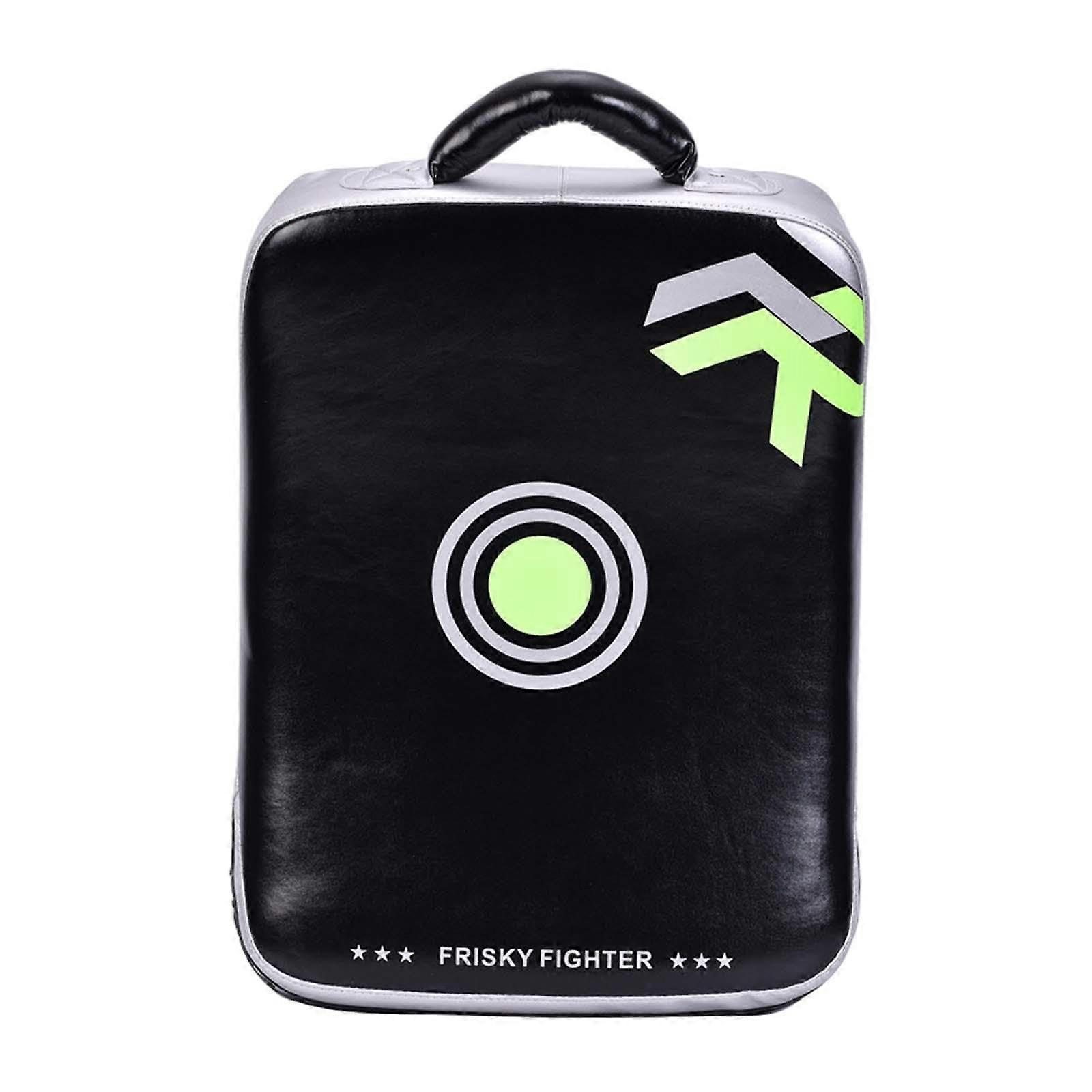 Curved Box Pads, PU Leather Taekwondo Kick Pad for MMA Training, Karate and Kickboxing, Size and Durable Design