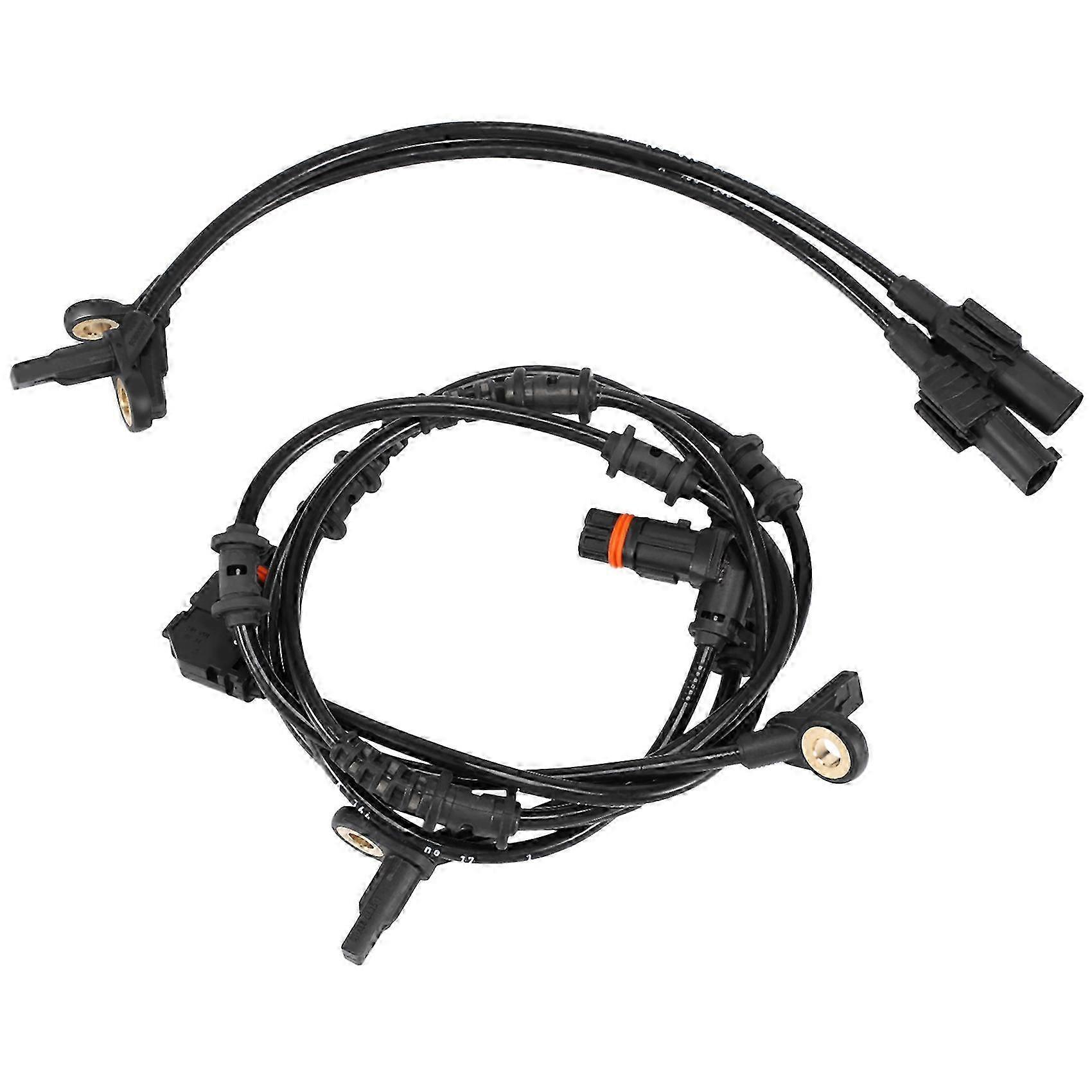 SET of 4pcs Front & Rear ABS Wheel Speed Sensor compatible with W164 ML350 ML320 GL350 GL450 R350 (Part No. 1645400717)