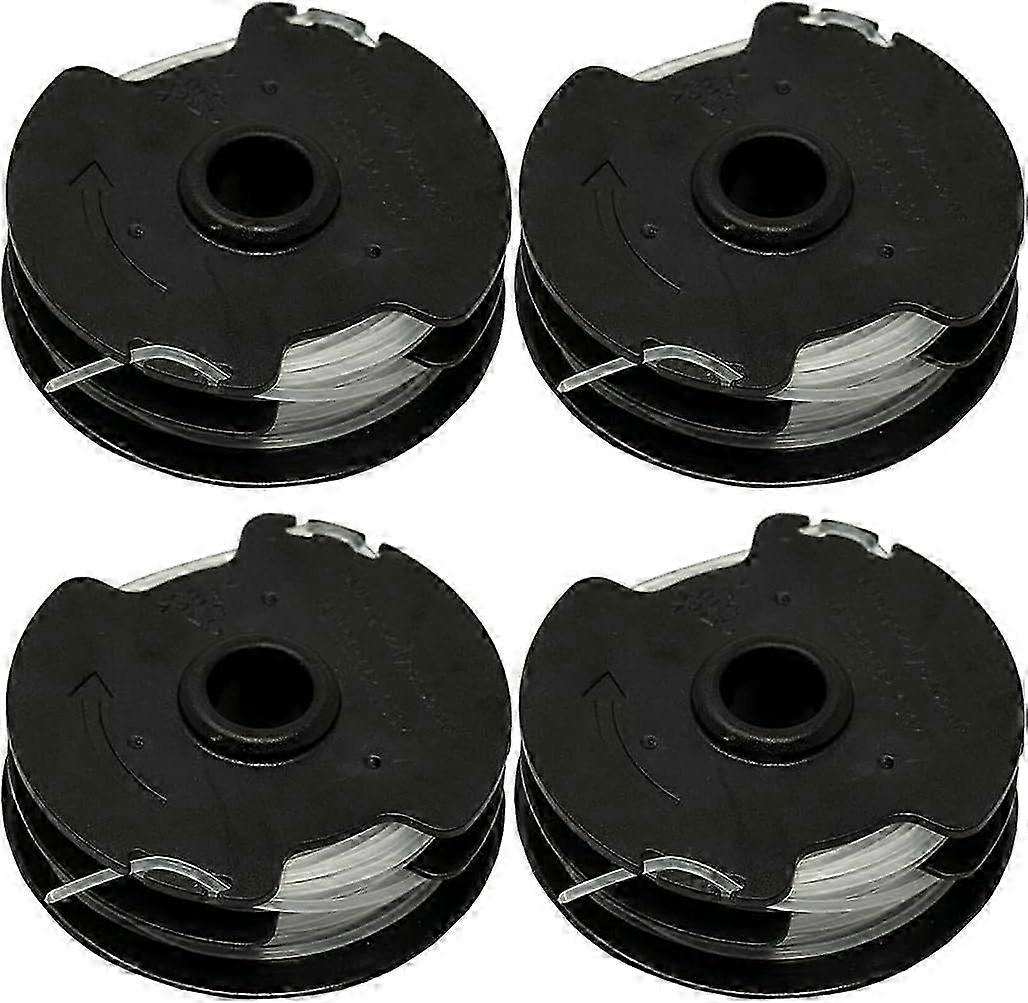 Set of 4 replacement spools for use with cordless brushcutters