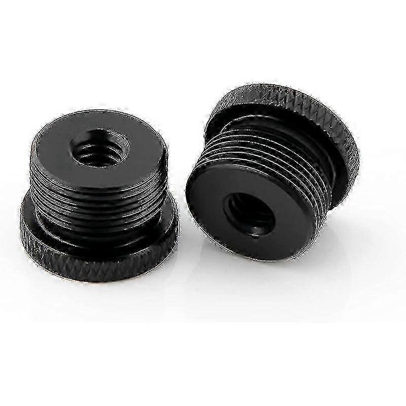 2stk 1/4 tommer hun til 5/8 tommer udvendige gevind mikrofonstativ adapter til stativmontering og mikrofonholder