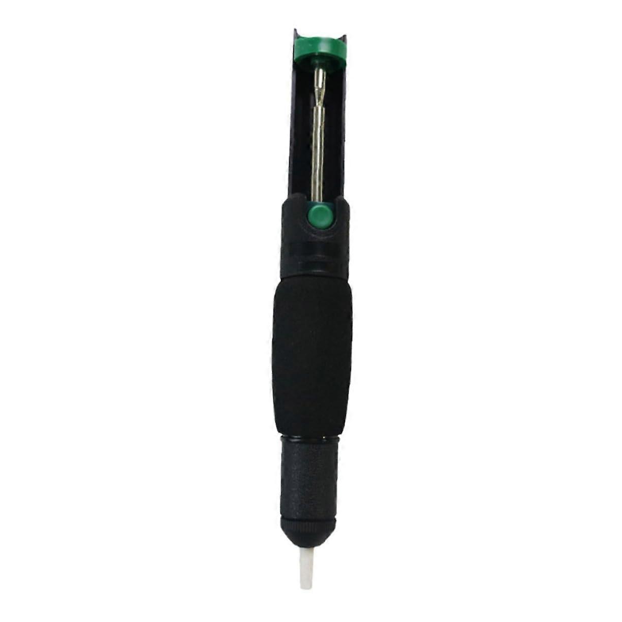 Solder Sucker Tool Desoldering Vacuum Efficient Solder Absorber Tin Extractor Compact Size Metal Body