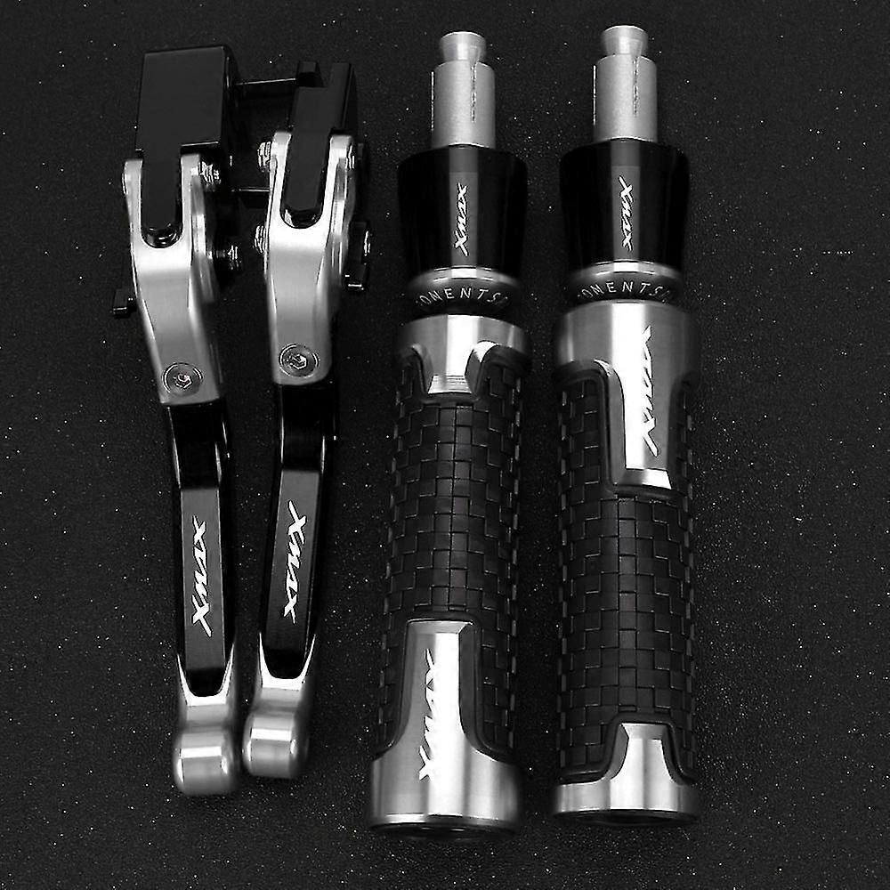 For Yamaha Xmax 125 200 300 400 X Max X-max 2018-2023 2022 2021 2020 2019 Adjustable Brake Clutch Levers &handle Handlebar Grips