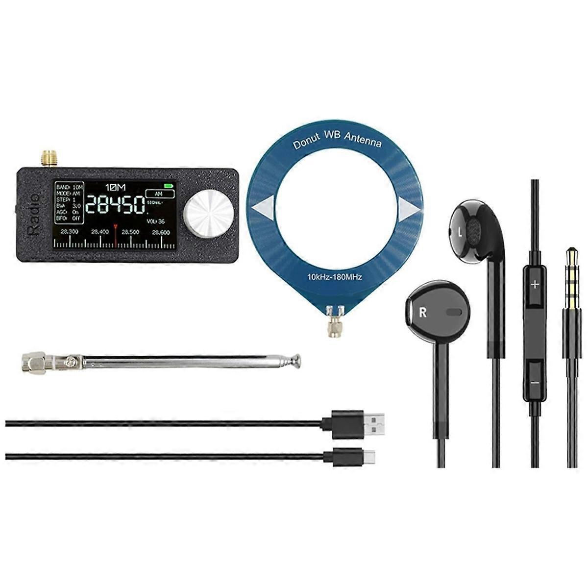 SI4732 Mini Radio Receiver,Portable Radio for Full-Band Broadcasting