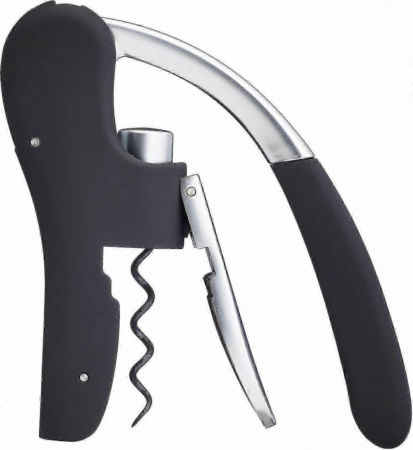 Corkscrew with Capsule Cutter, Black