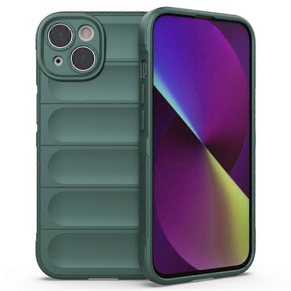 AMORUS Compatible For iPhone 13 Case Shockproof Soft TPU Rugged Phone Back Cover