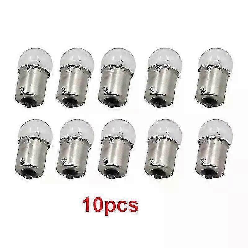 10/5 Pcs 6V 8W Motorcycle Rear Turn Signal Stop Light Bulbs Lamps F...