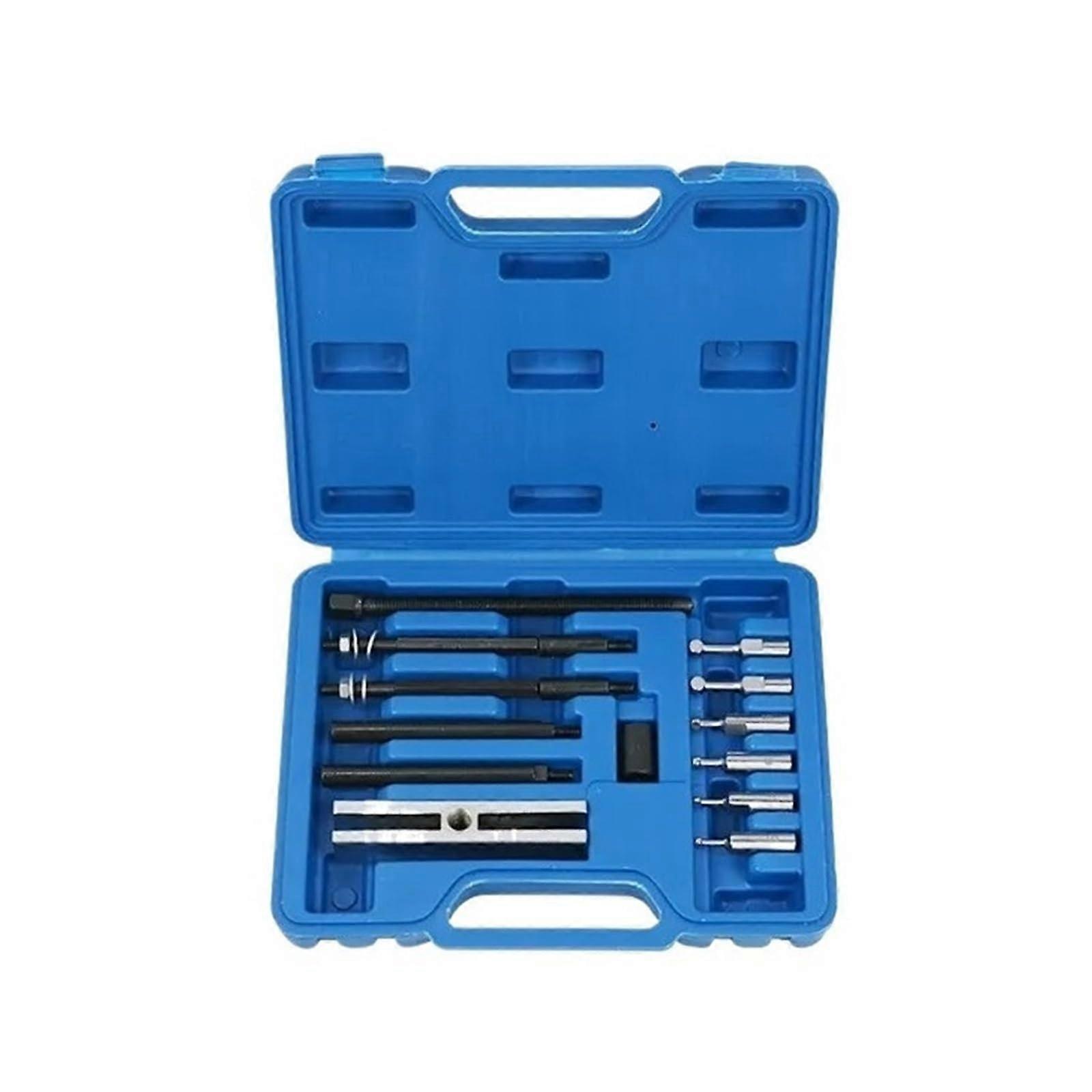 Adjustable Puller 13Piece Embedded Bearing Removal Set, Small Insert Kit, Disassembly Tool, Black