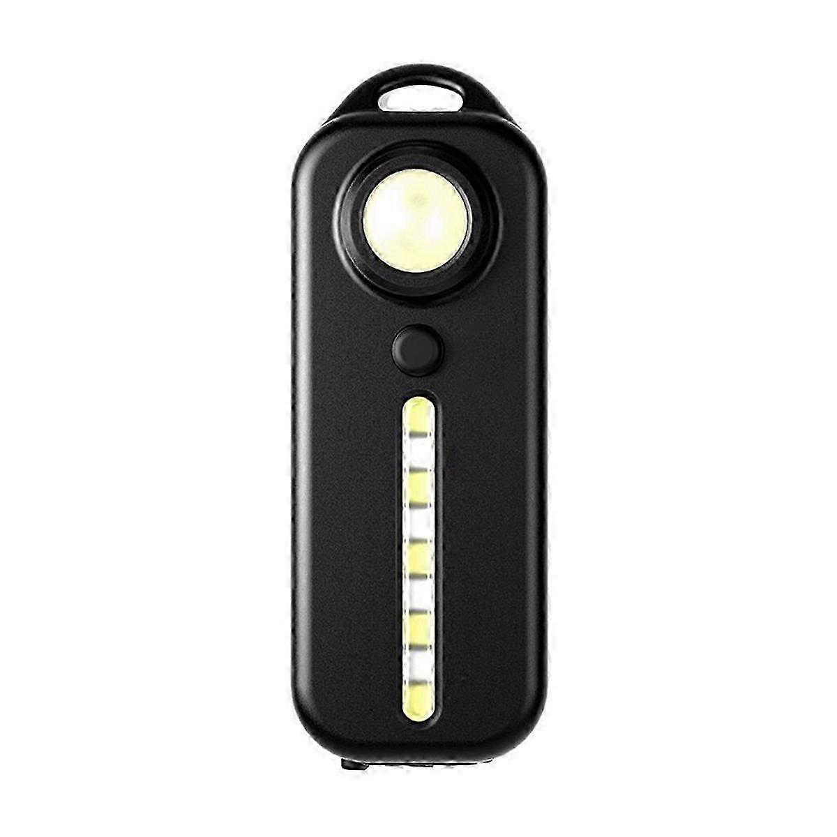 Flashlight Pen Clip Safety Warning Light Rechargeable Flashlight A