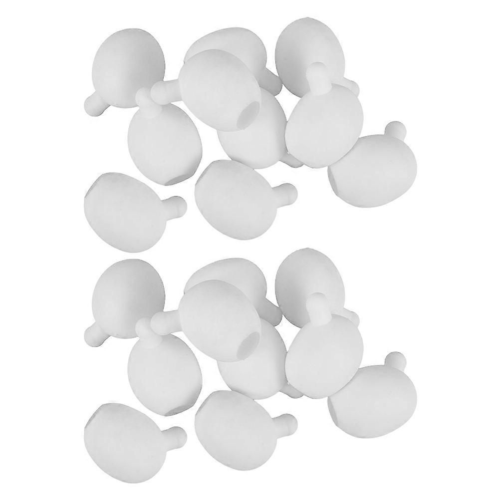 DIY Silicone Bubble Inserts for Squeeze Toys White Color Versatile Craft Props 20pcs