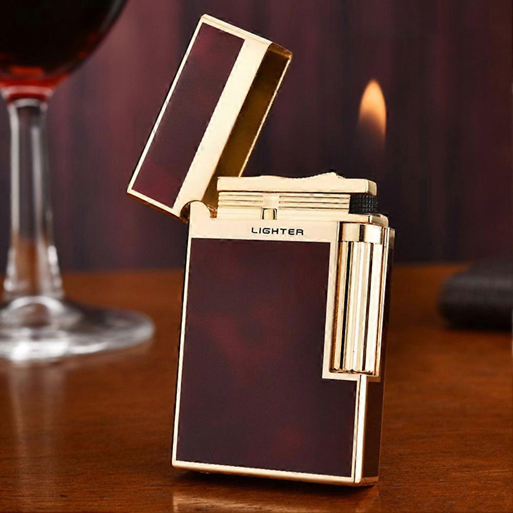 Sturdy Windproof Metal Lighter Present Premium Metal Casing Dad Present