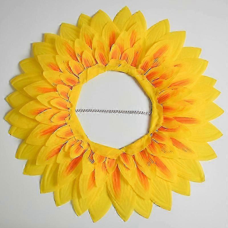 Performance props sunflower hat for festive games and events